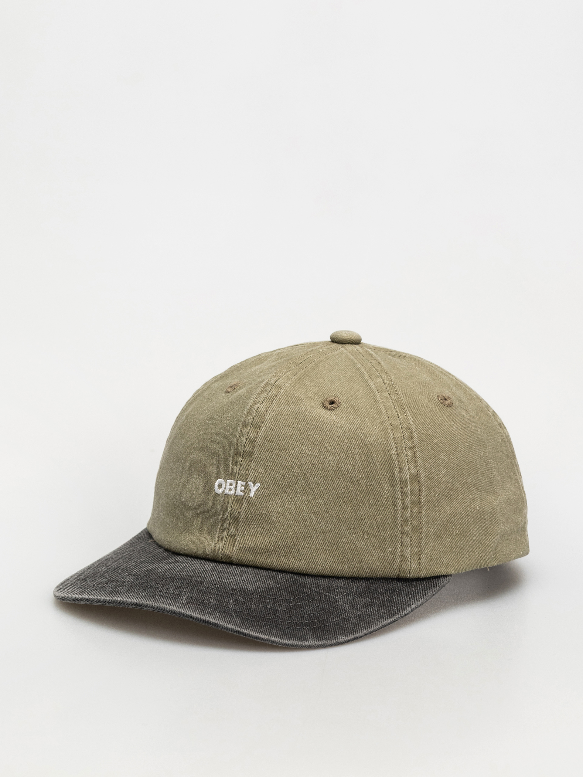 u041au0435u043fu043au0430 OBEY Pigment Bold 6 Panel Strapback (pigment khaki multi)