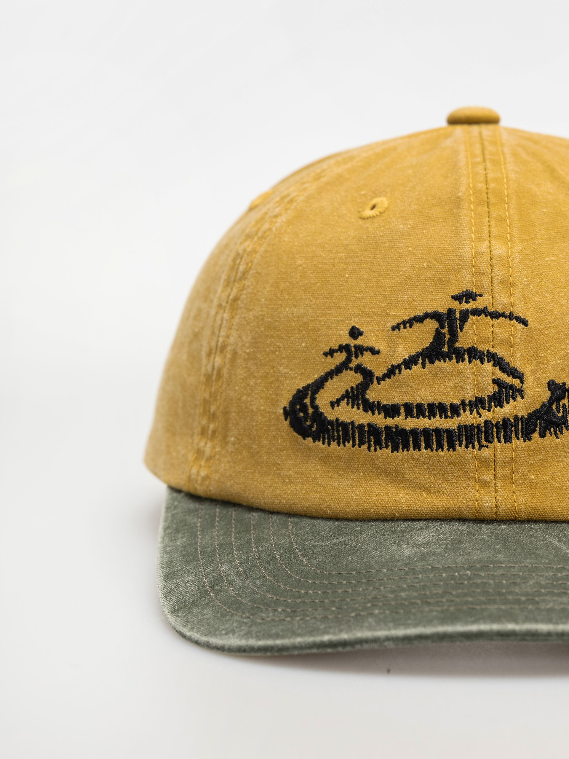 Кепка OBEY Pigment Obey Corp 6 Pnl Velcro (pigment mustard multi)