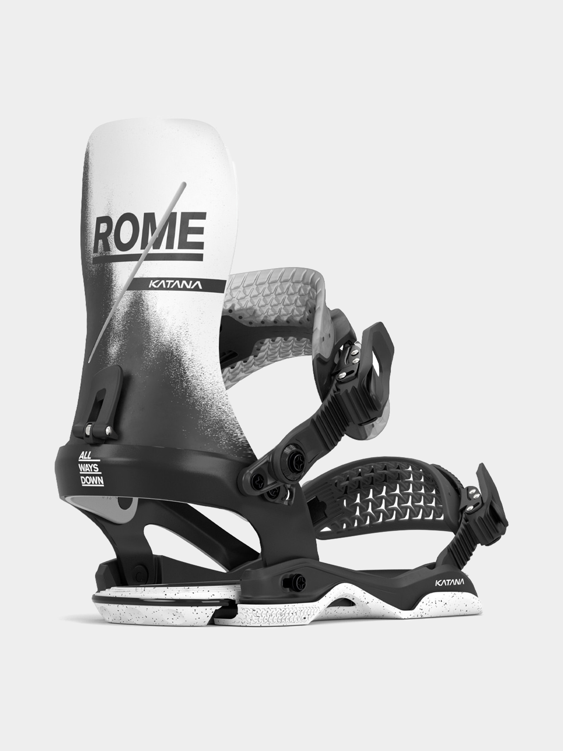Чоловічі Сноубордичні кріплення Rome Katana Aw (black/white)
