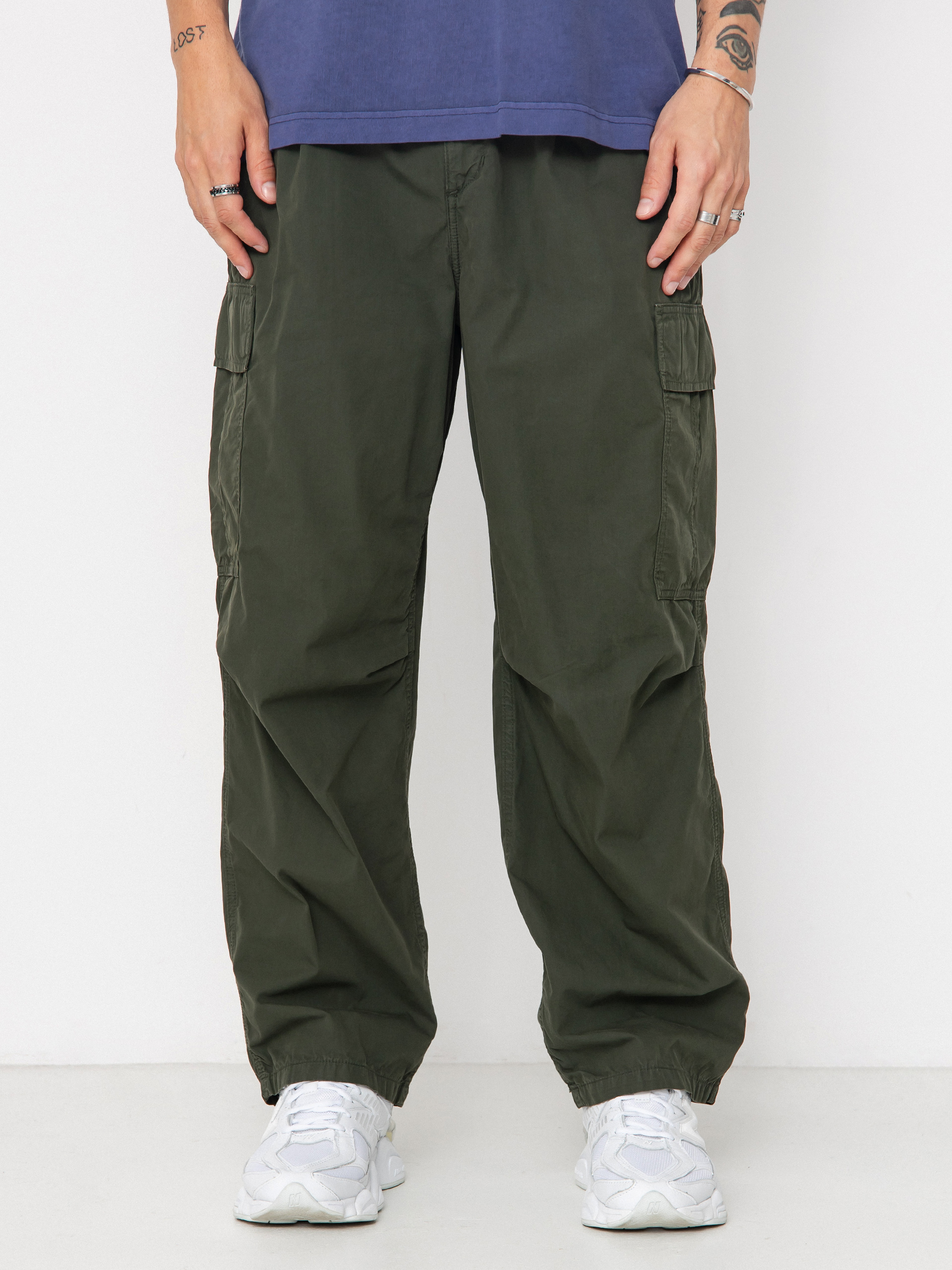 Штани Carhartt WIP Cole Cargo (opuntia/garment dyed)