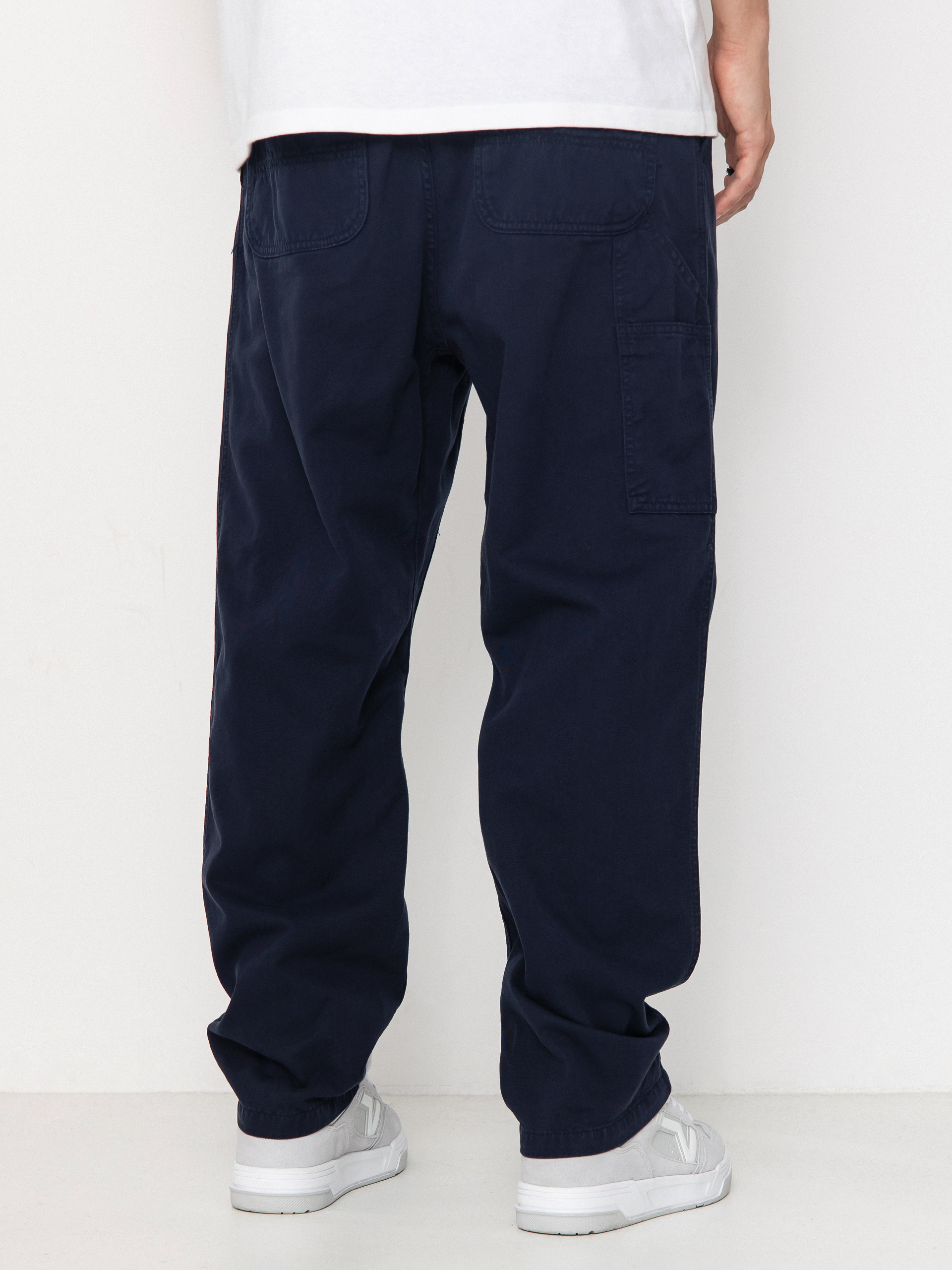 Штани Carhartt WIP Flint (dark navy/garment dyed)