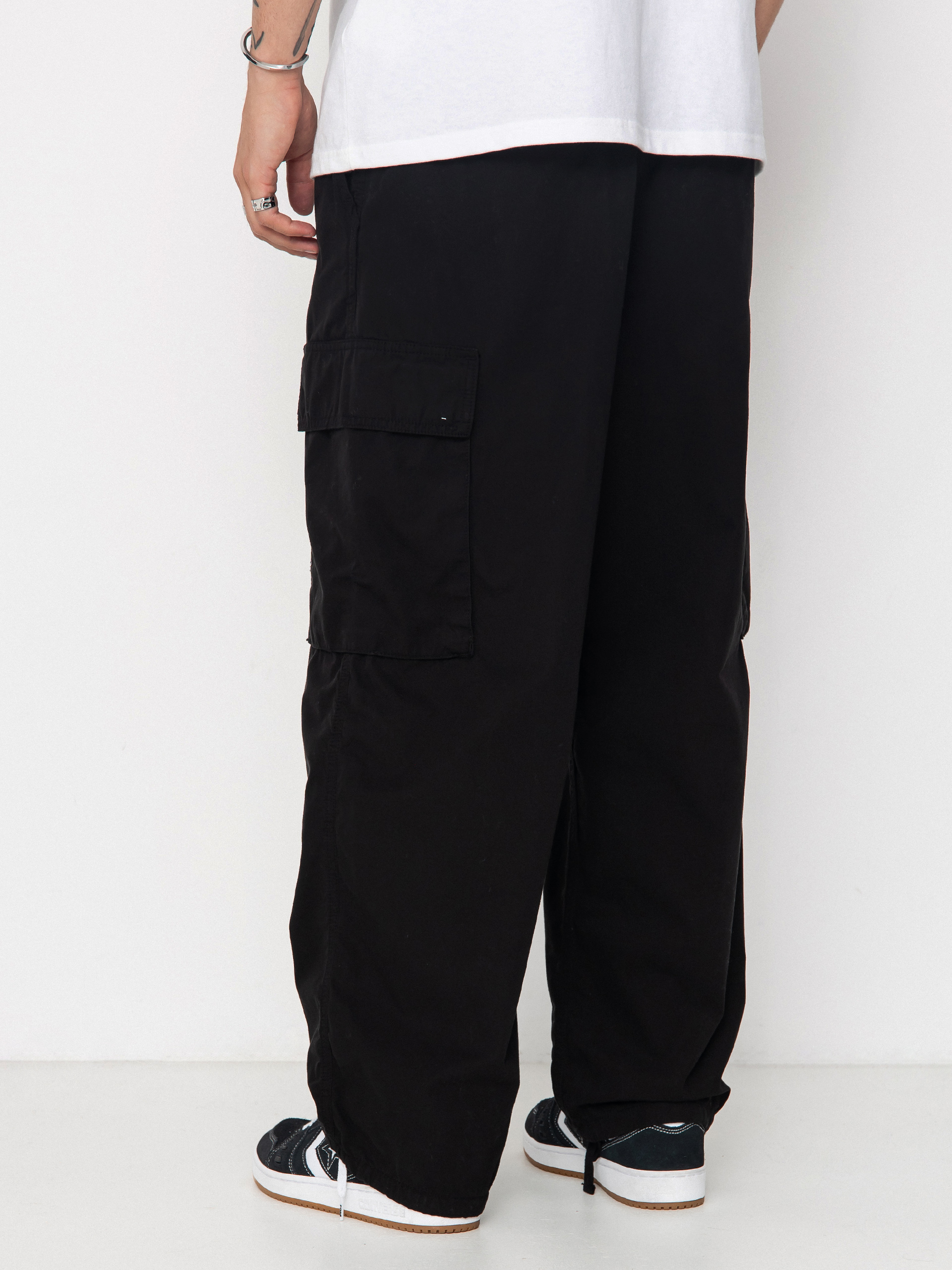 Штани Carhartt WIP Kade Cargo (black/garment dyed)
