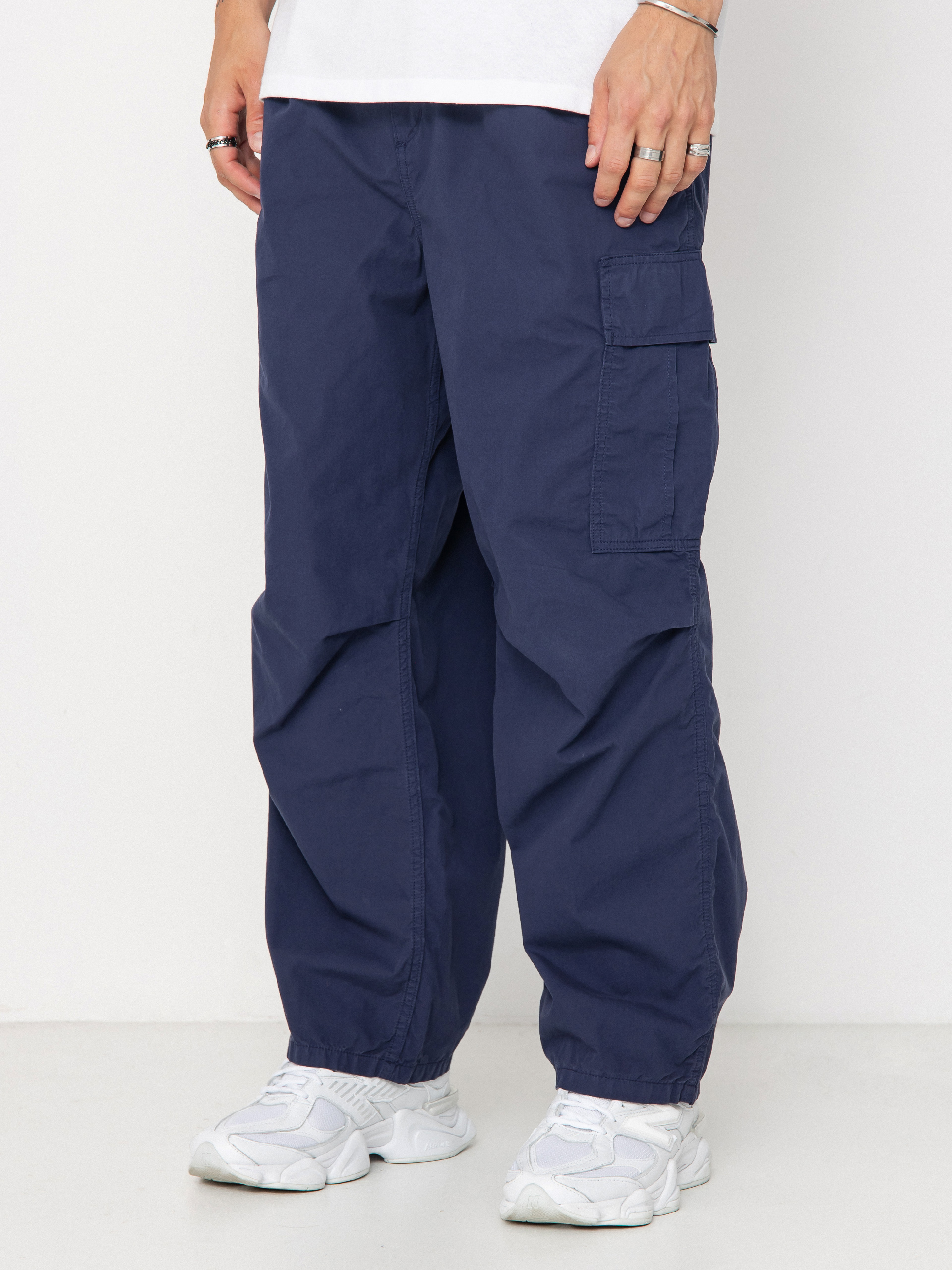 u0428u0442u0430u043du0438 Carhartt WIP Cole Cargo (blue/garment dyed)