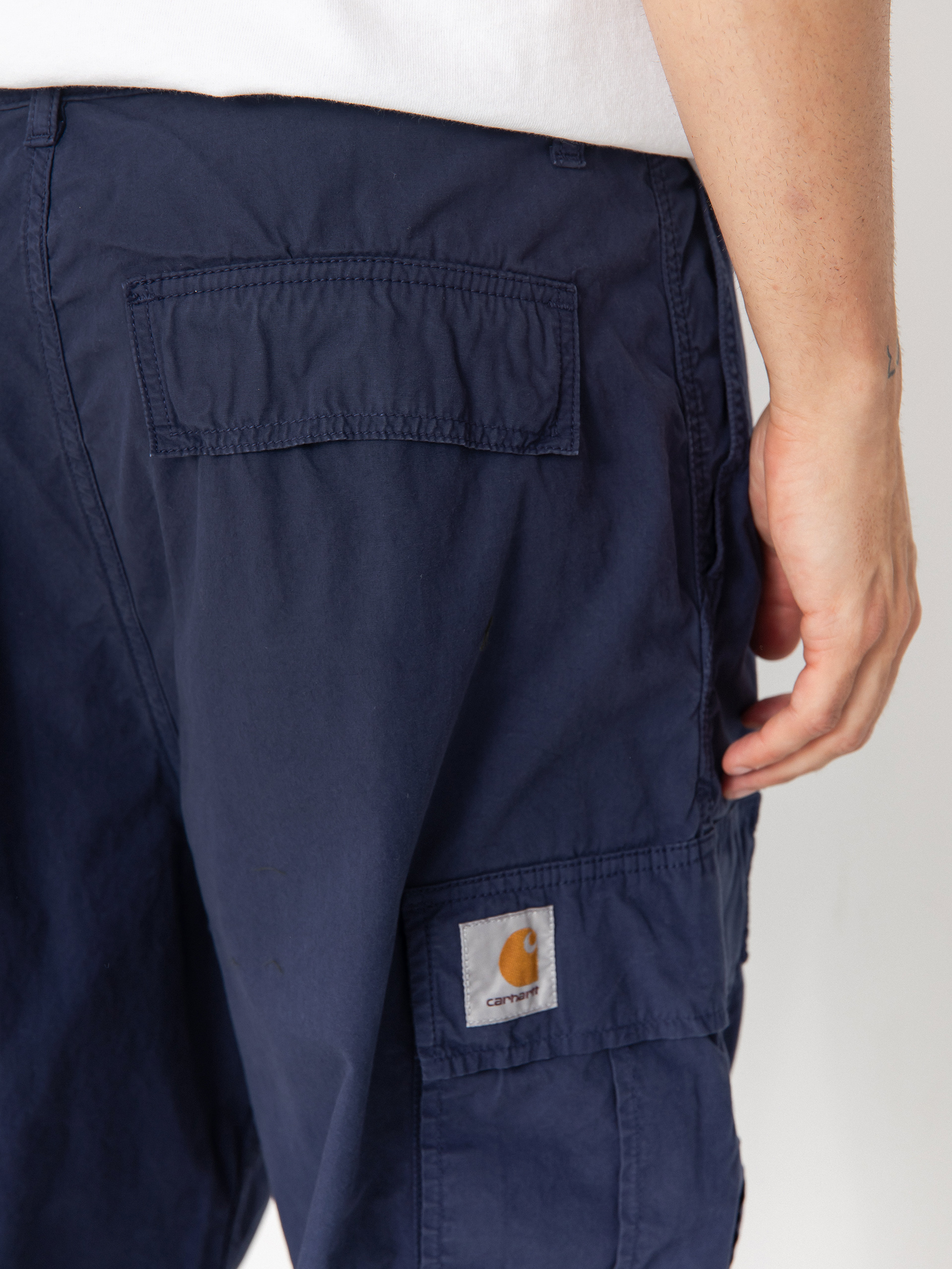 Штани Carhartt WIP Cole Cargo (blue/garment dyed)