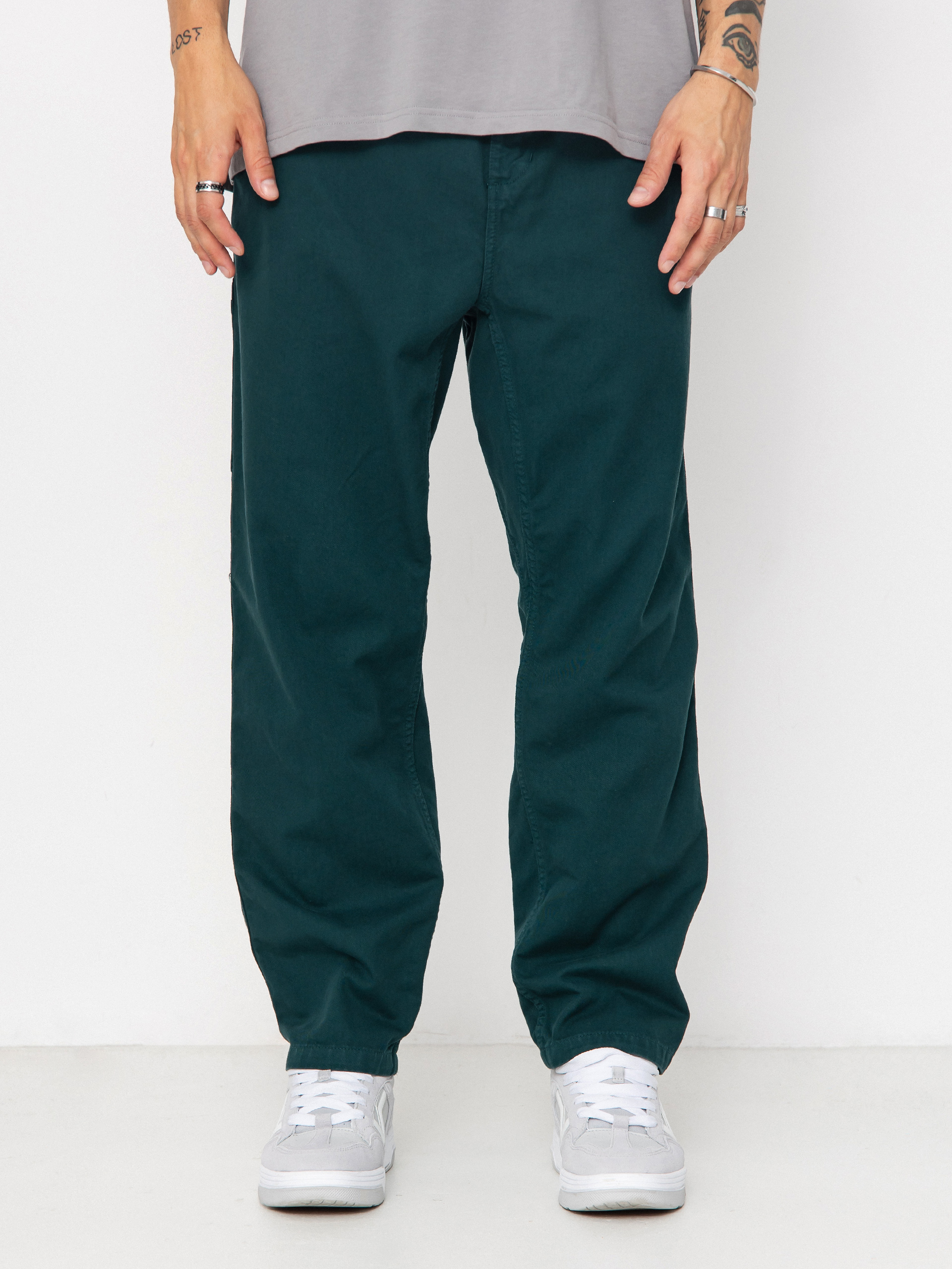 Штани Carhartt WIP Flint (dark fir/garment dyed)