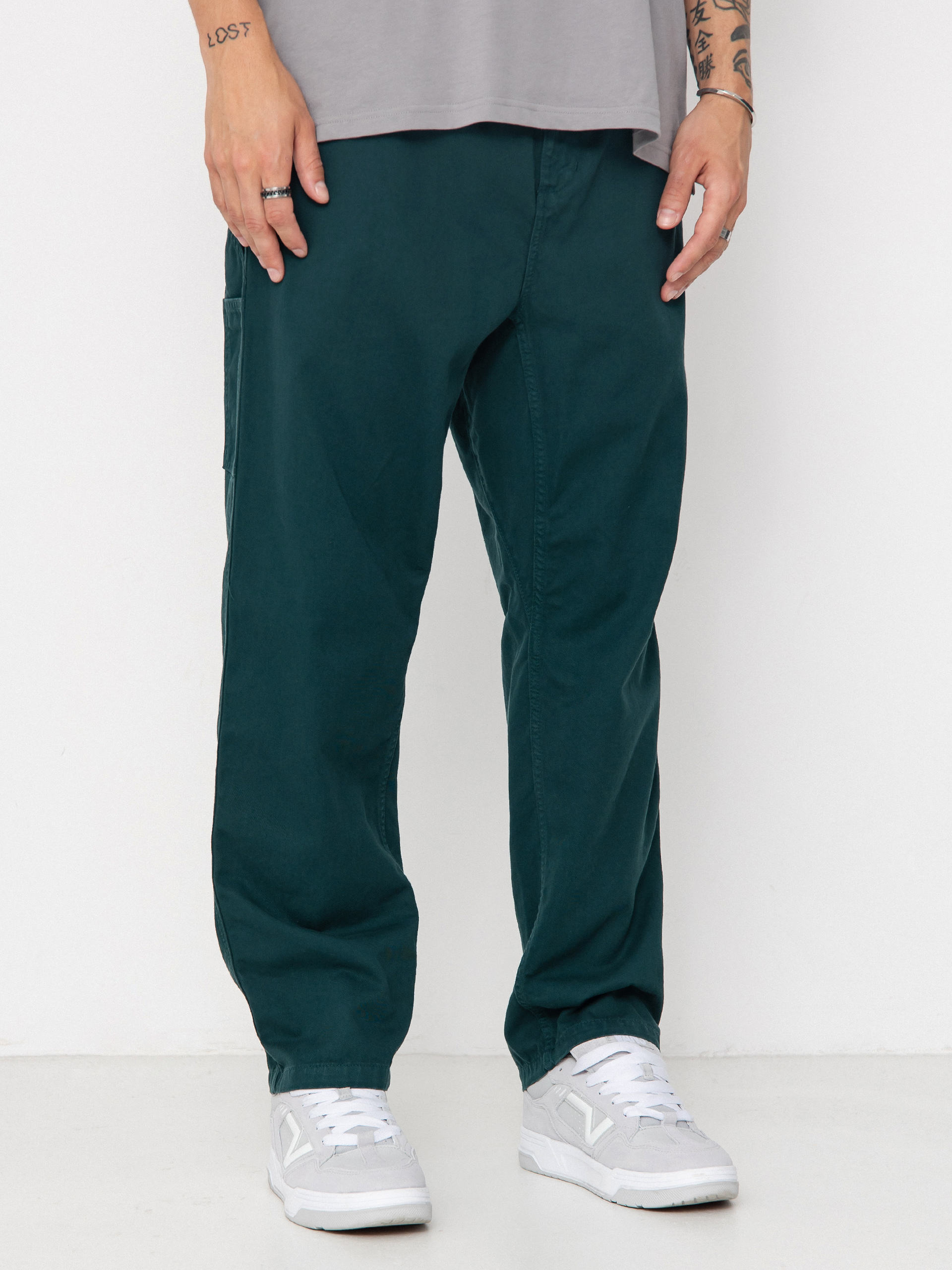 Штани Carhartt WIP Flint (dark fir/garment dyed)