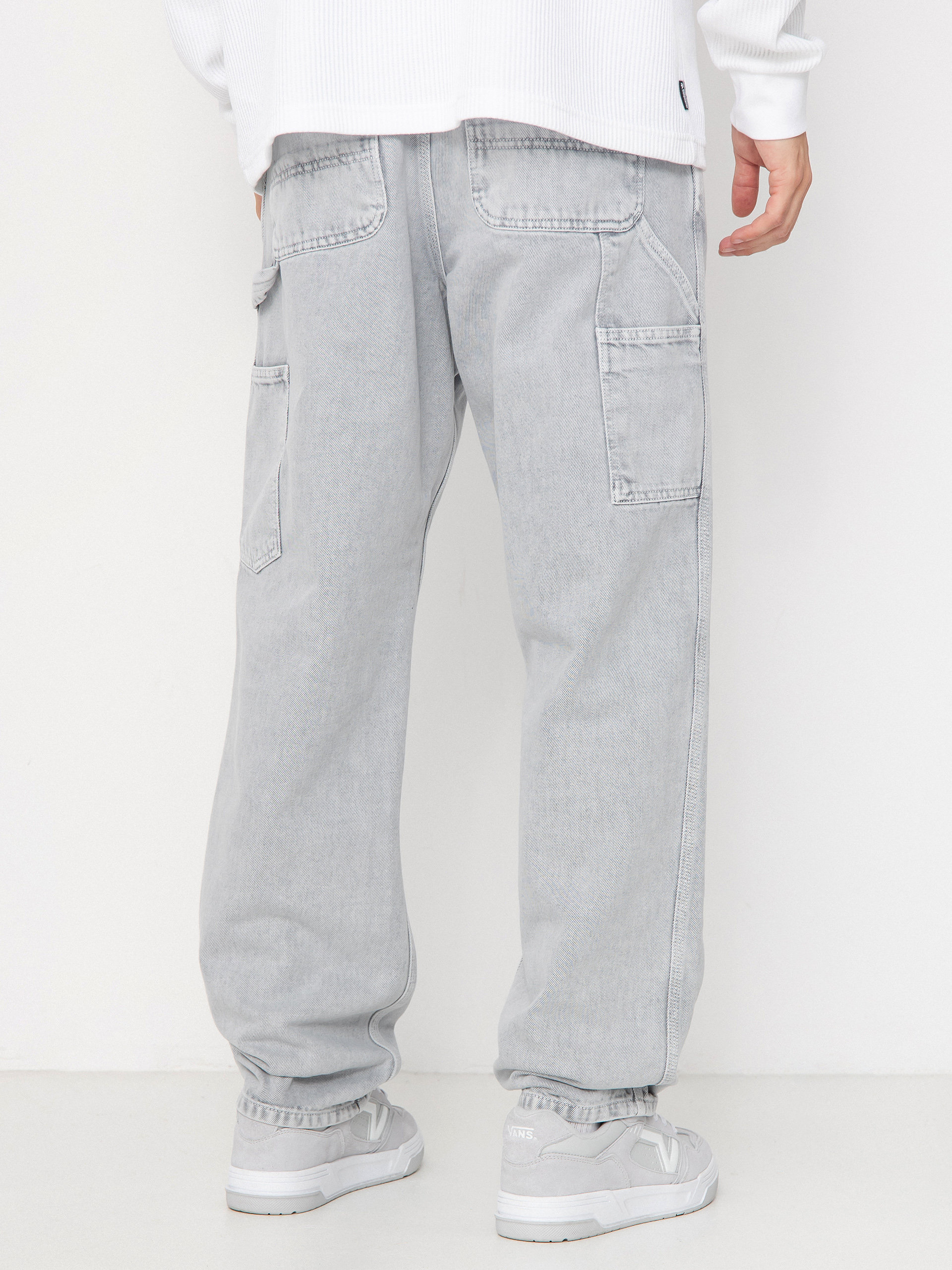 Штани Carhartt WIP Single Knee (black/chalk wash)