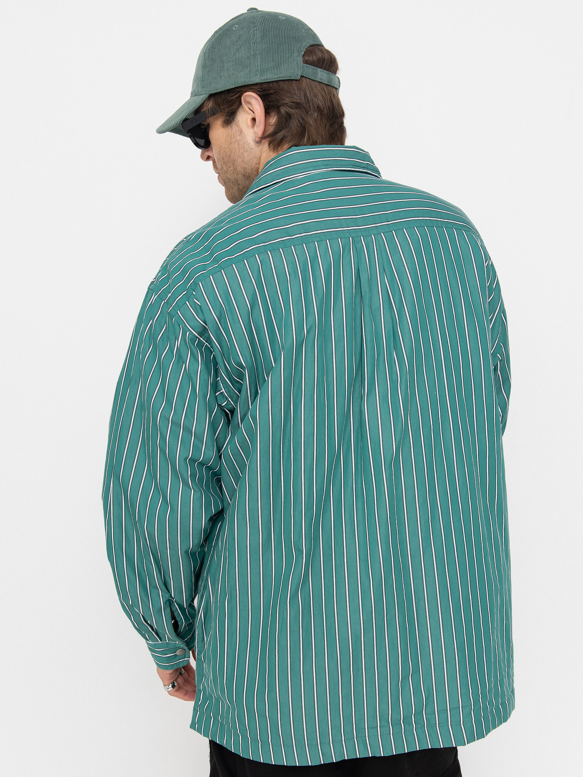 Куртка Carhartt WIP Grimsby (grimsby stripe/saguaro)