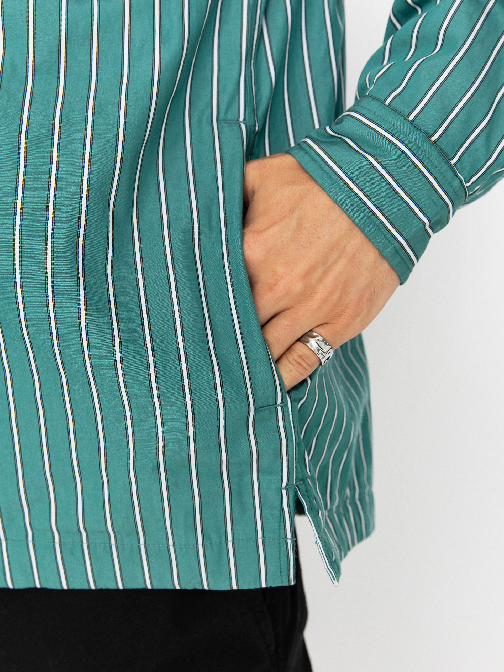 Куртка Carhartt WIP Grimsby (grimsby stripe/saguaro)