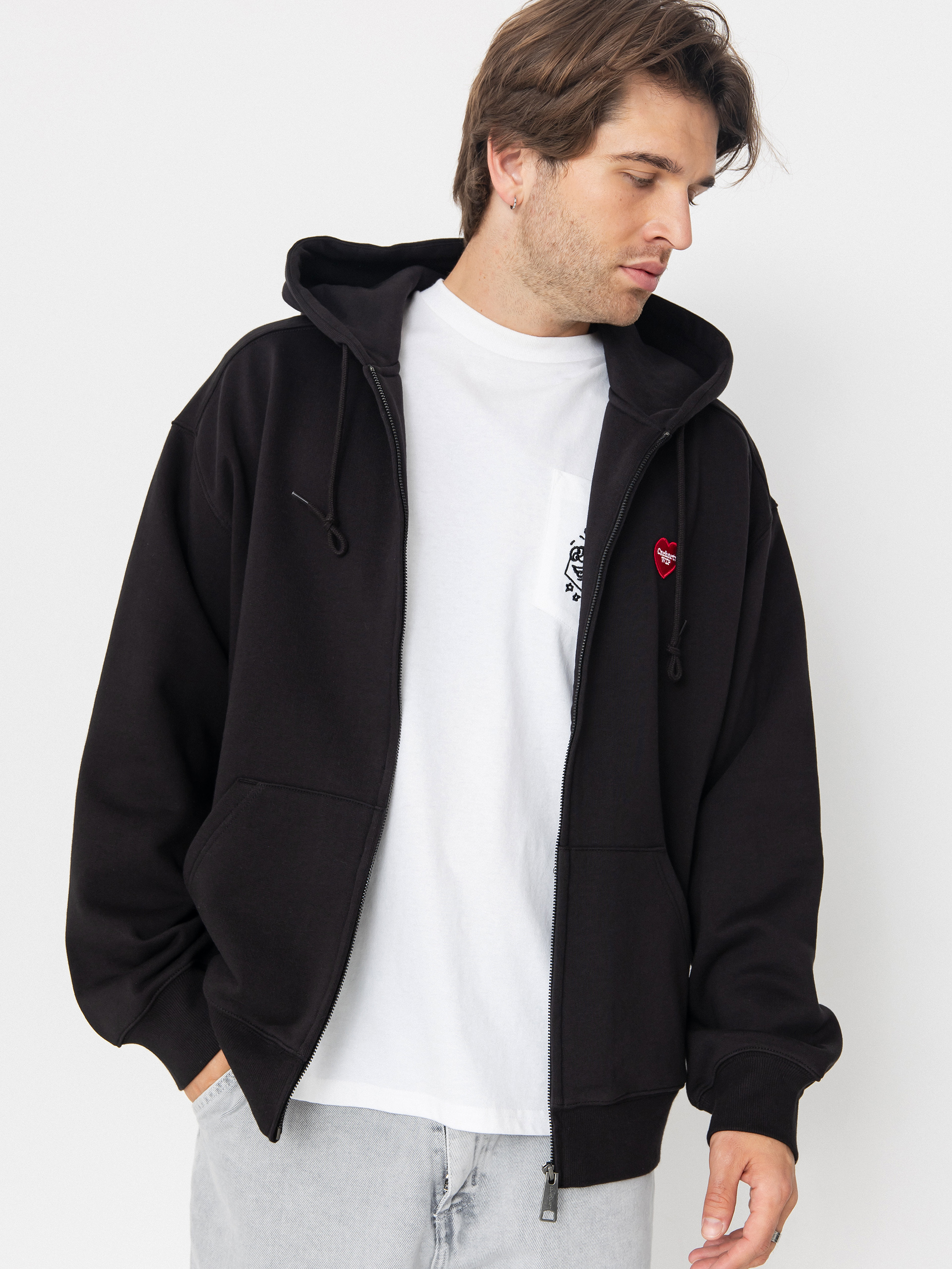 Худі Carhartt WIP Heart II Hartt ZHD (black)