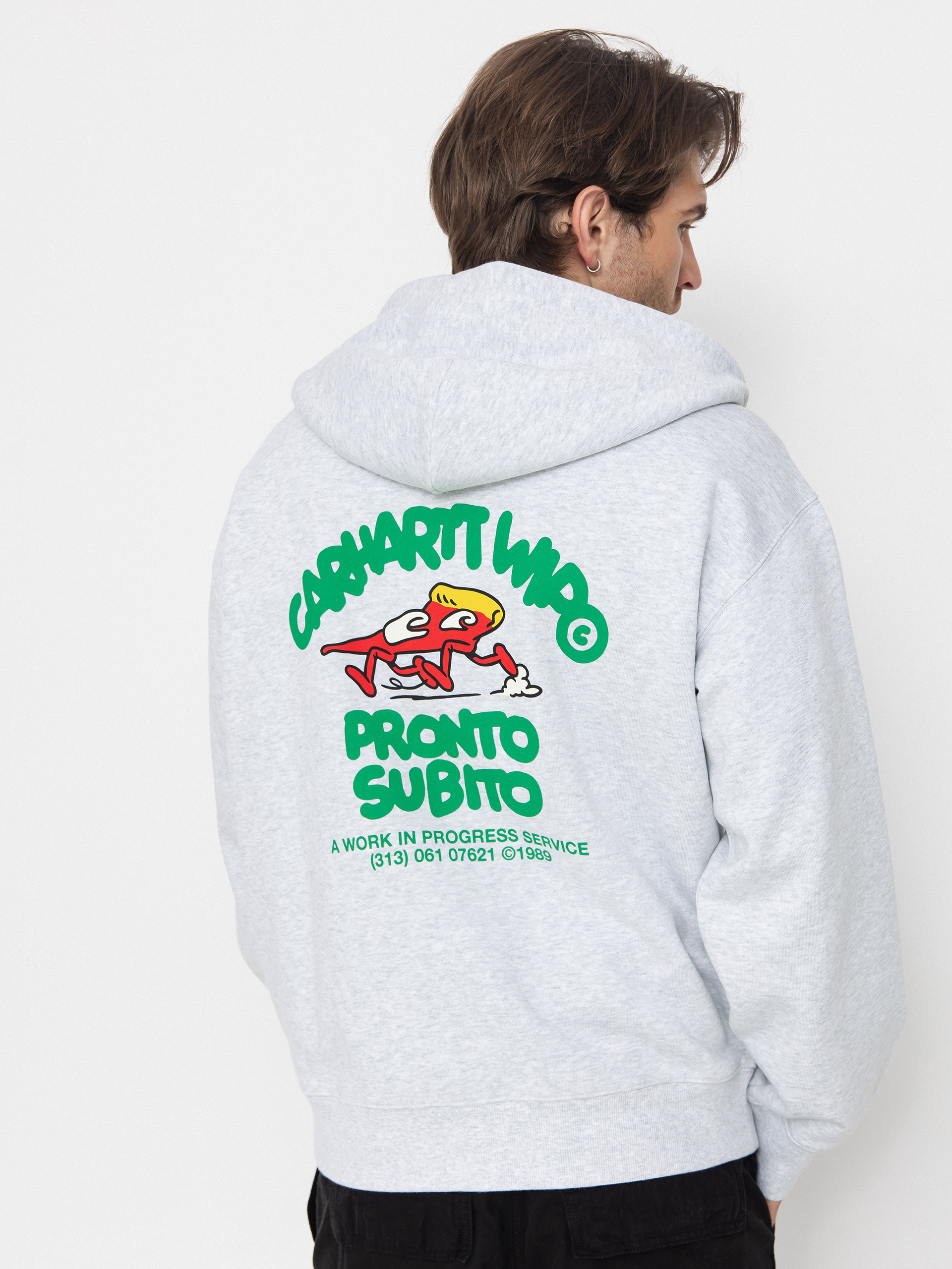 u0425u0443u0434u0456 Carhartt WIP Pronto ZHD (ash heather)