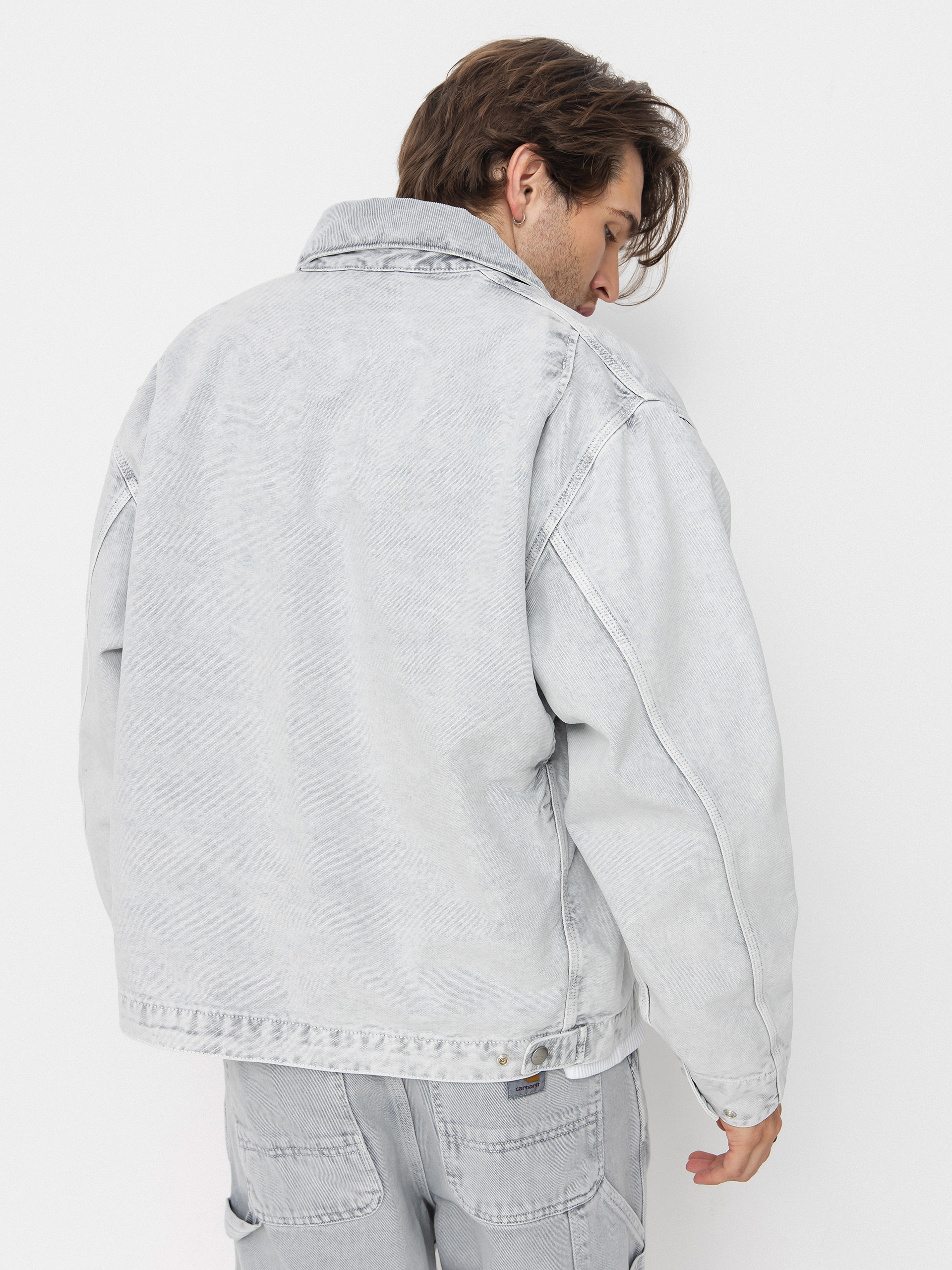 Куртка Carhartt WIP OG Detroit (black/black/chalk wash)