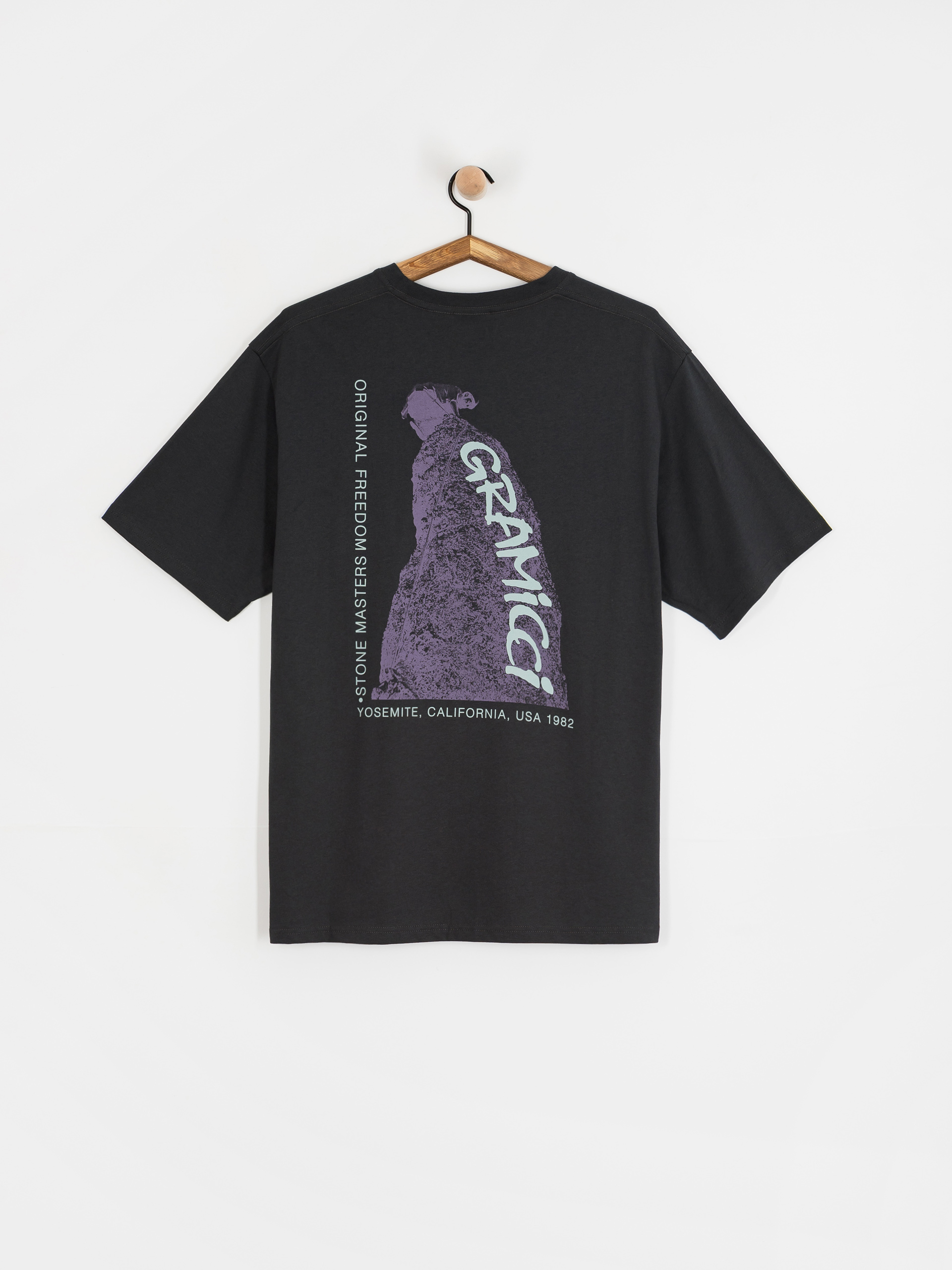 Футболка Gramicci Stonemasters (vintage black)