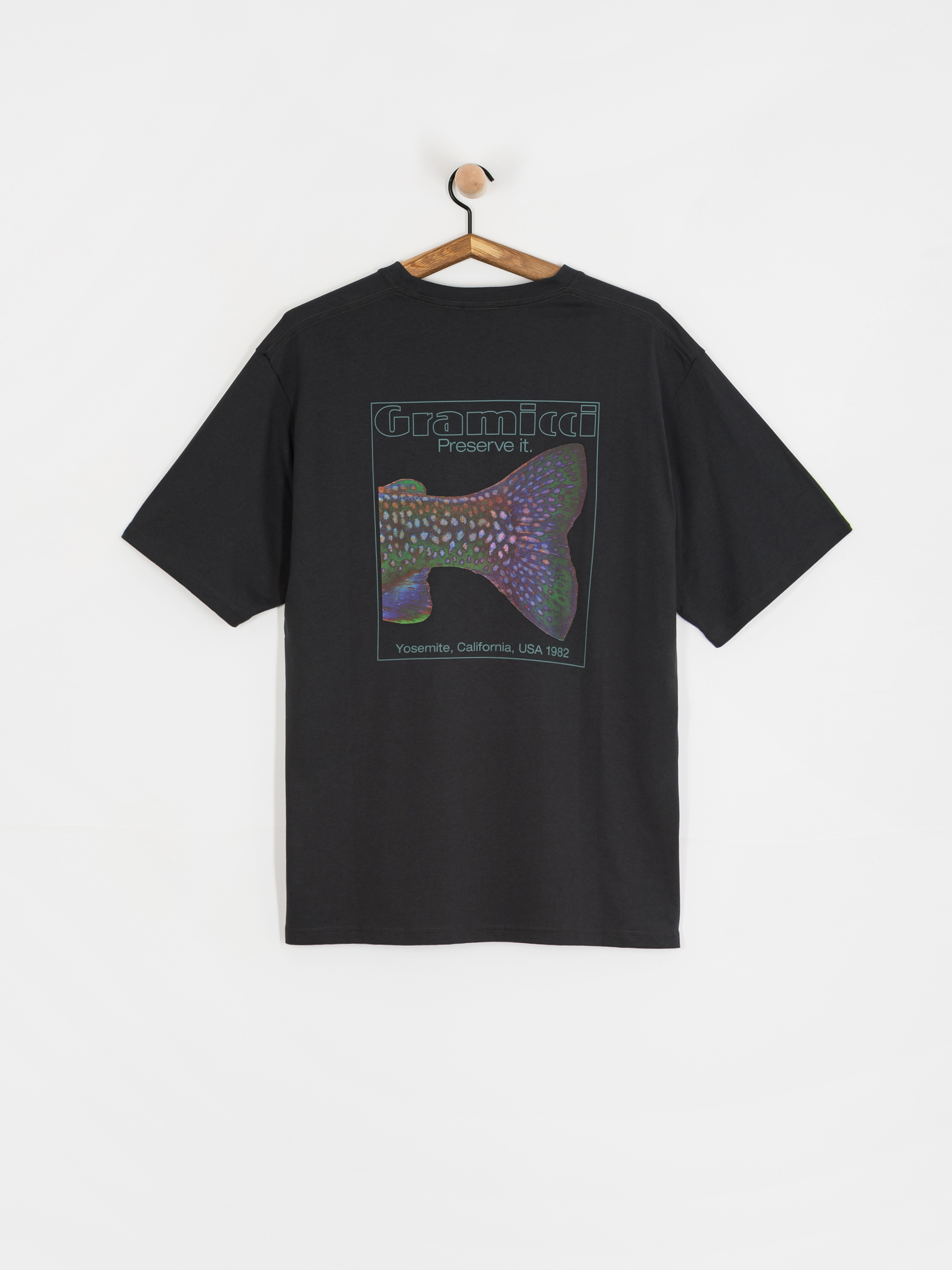 Футболка Gramicci Trouttail (vintage black)