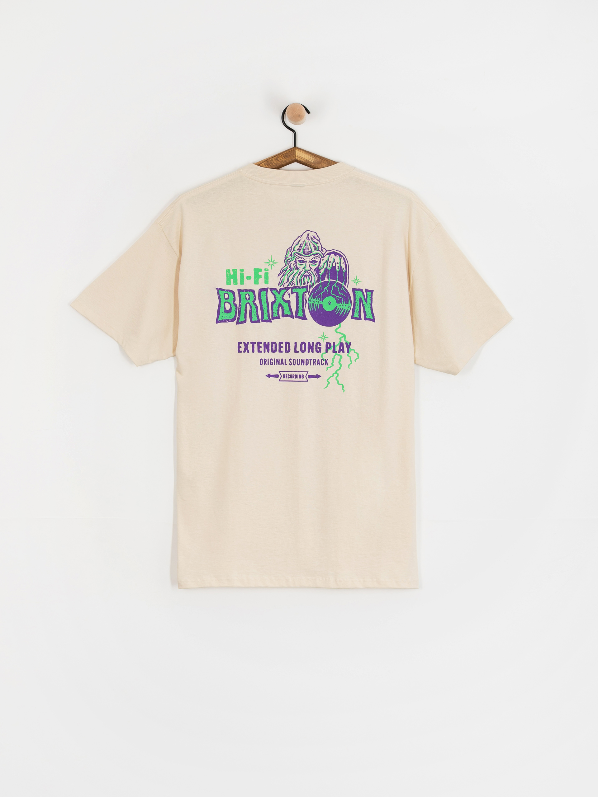 Футболка Brixton Maddox Std (cream)