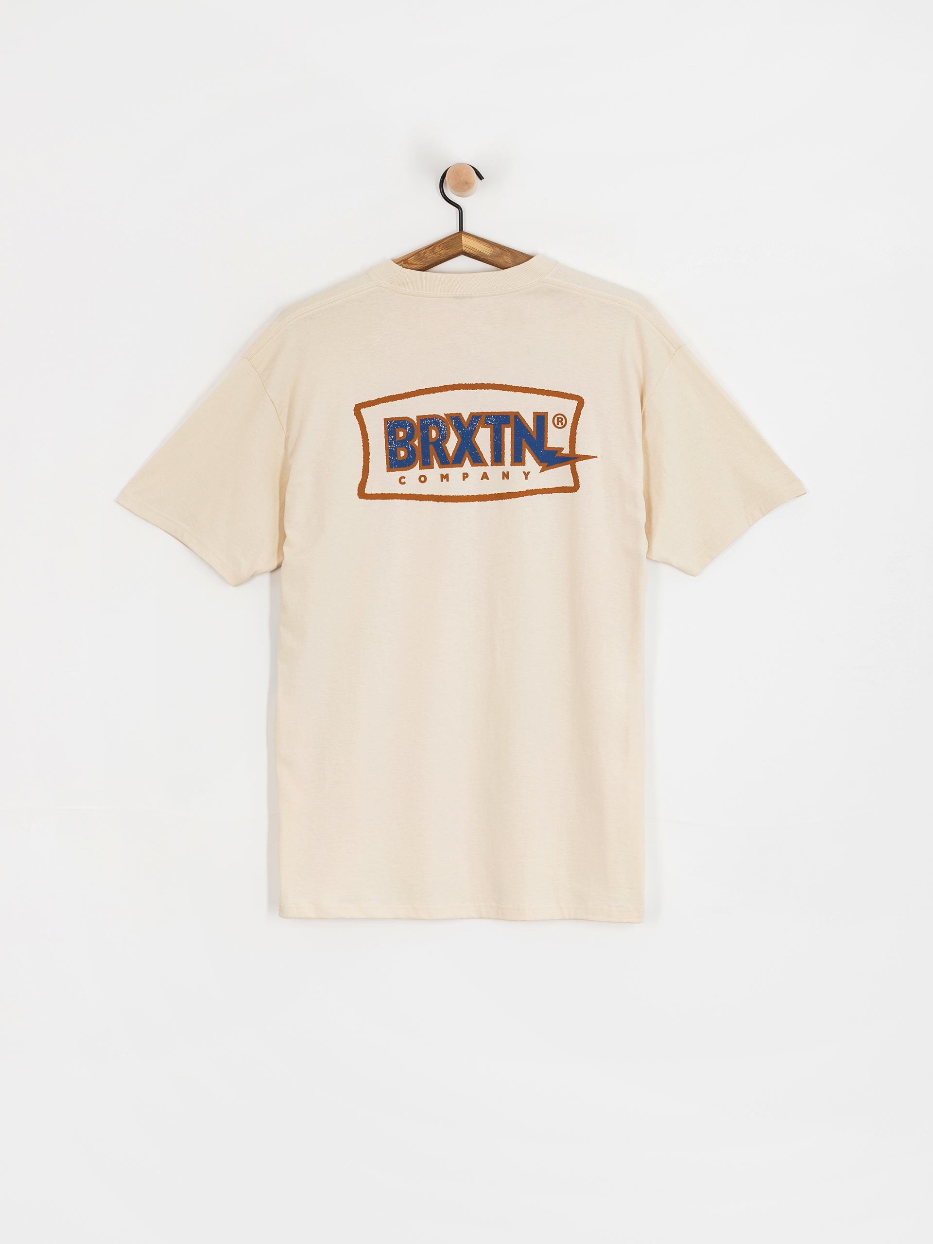 Футболка Brixton Lightning Std (cream)