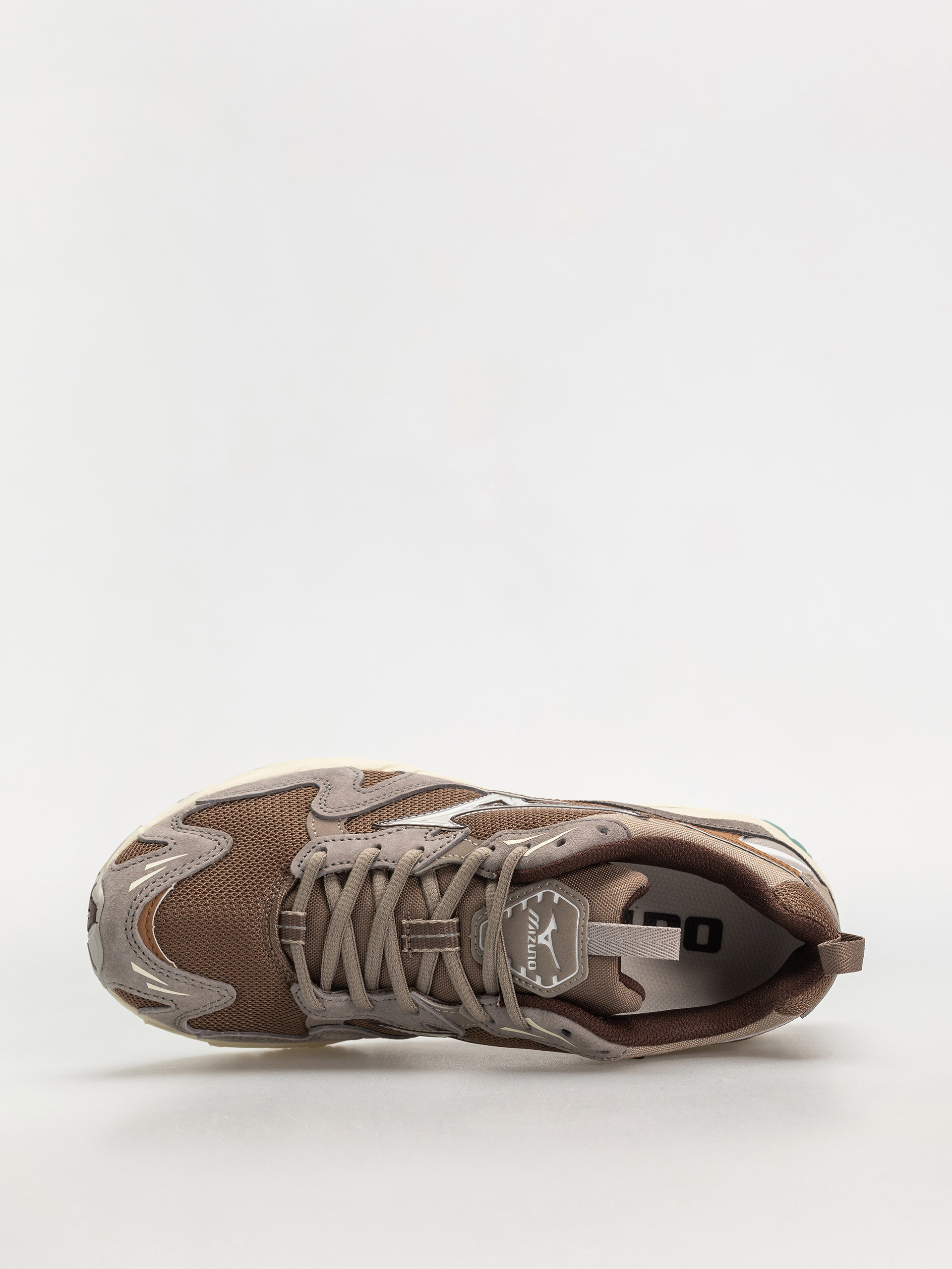 Взуття Mizuno Wave Rider 10 - коричневий (fossil/white/thrush)
