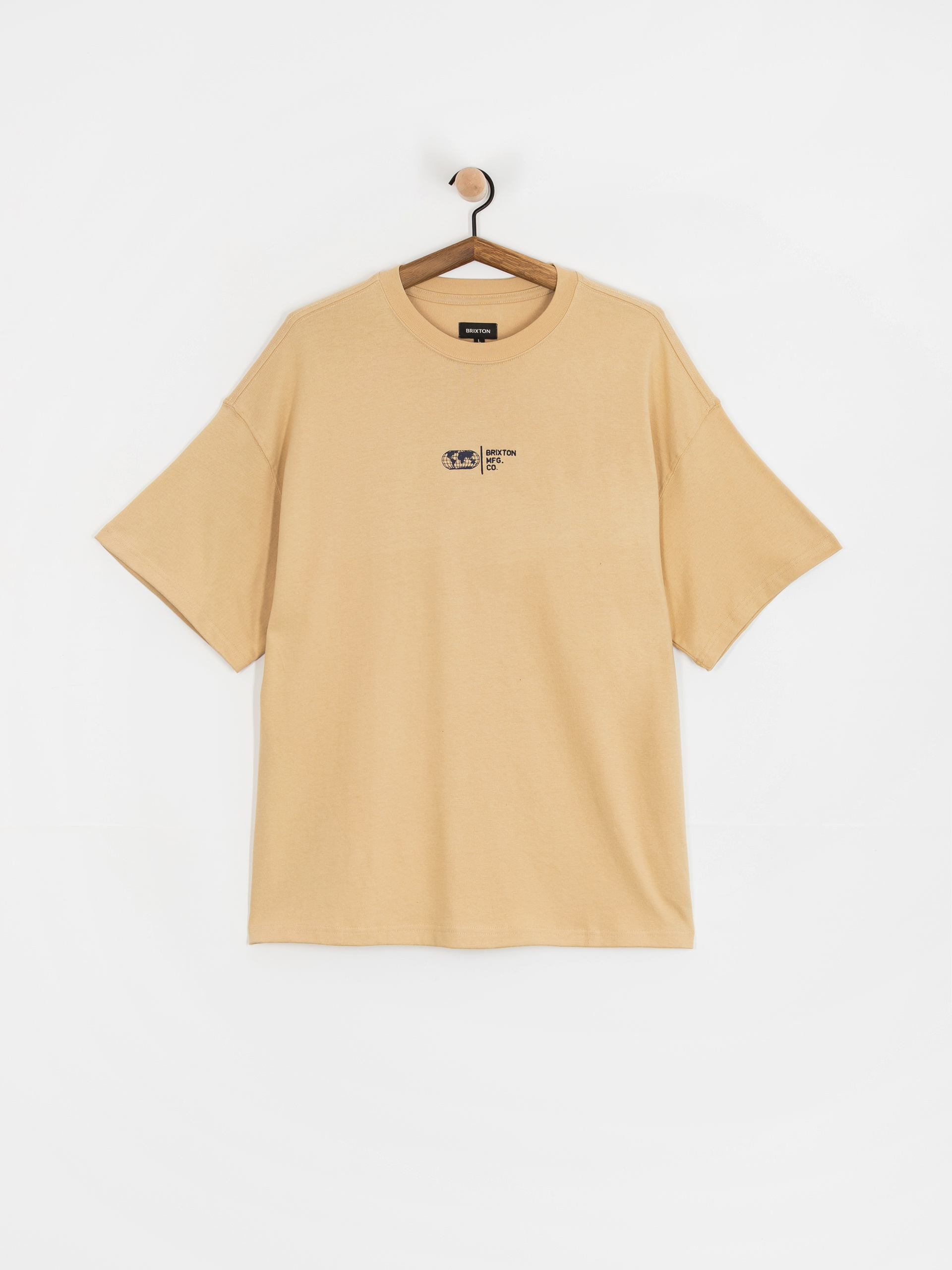Футболка Brixton Union Hw Relaxed (cream classic wash)