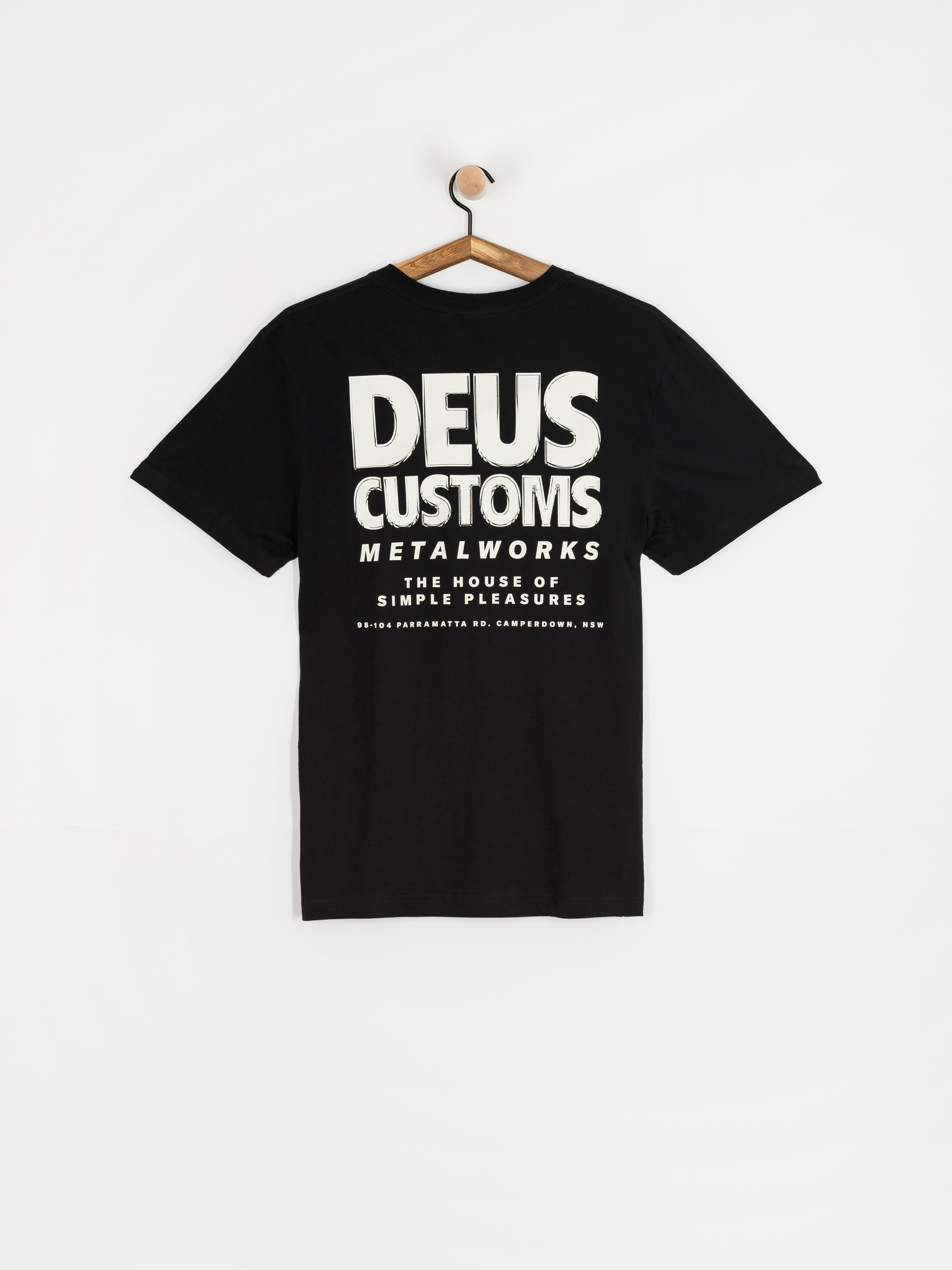 Футболка Deus Ex Machina Chromium (black)