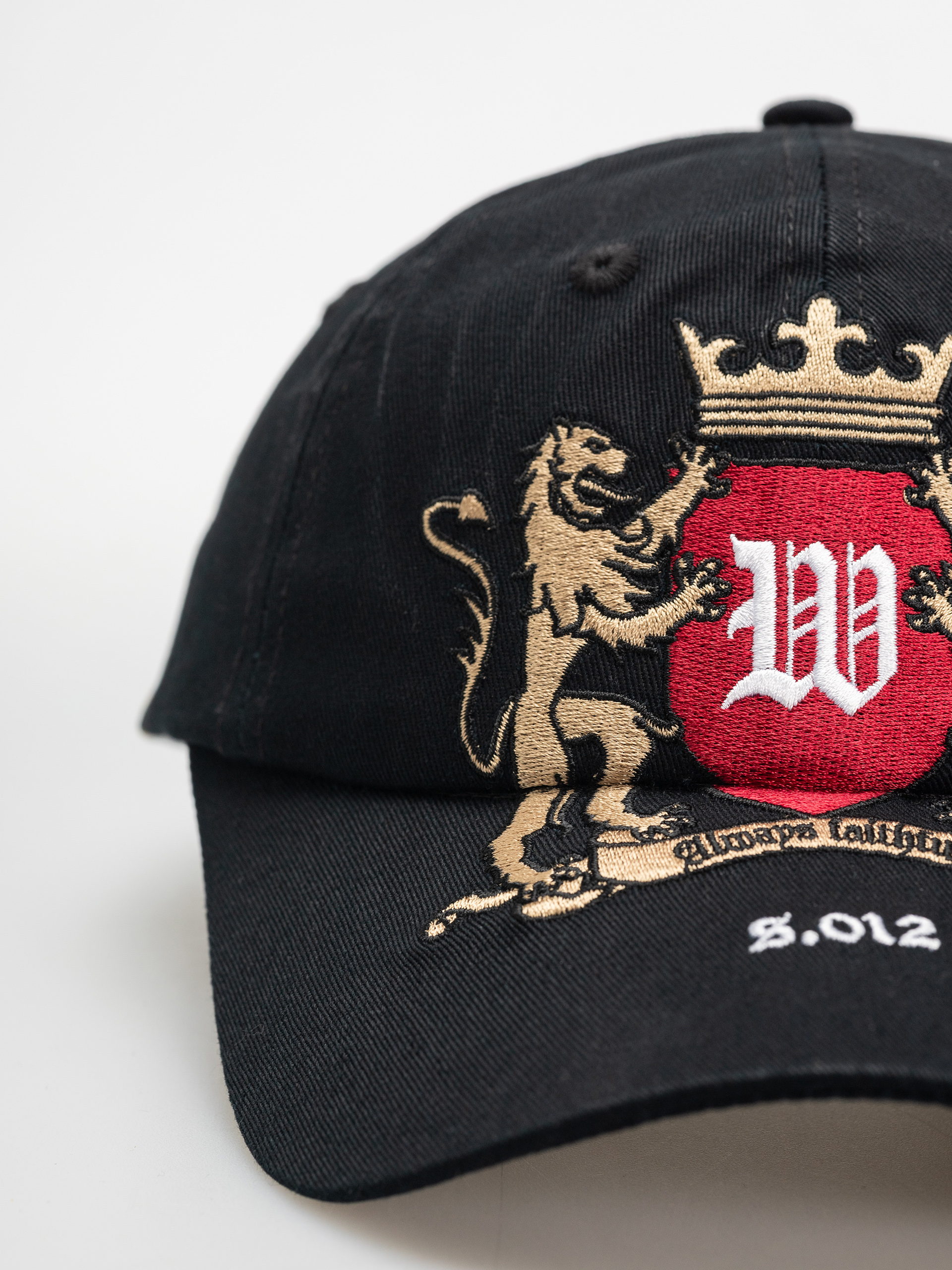 Кепка Wasted Paris Crest (black)