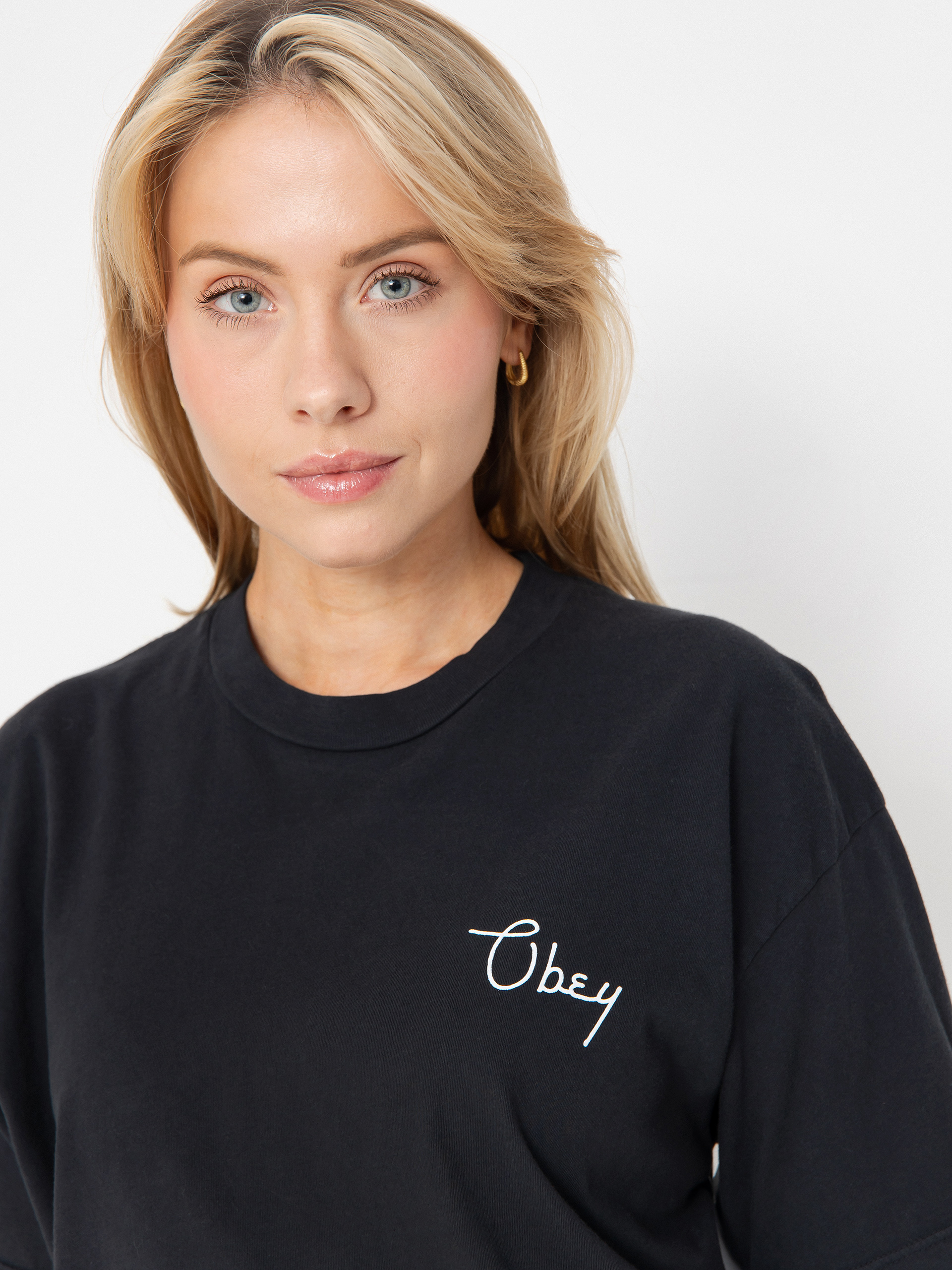 Футболка OBEY Obey Scripty Cities Wmn (digital black)