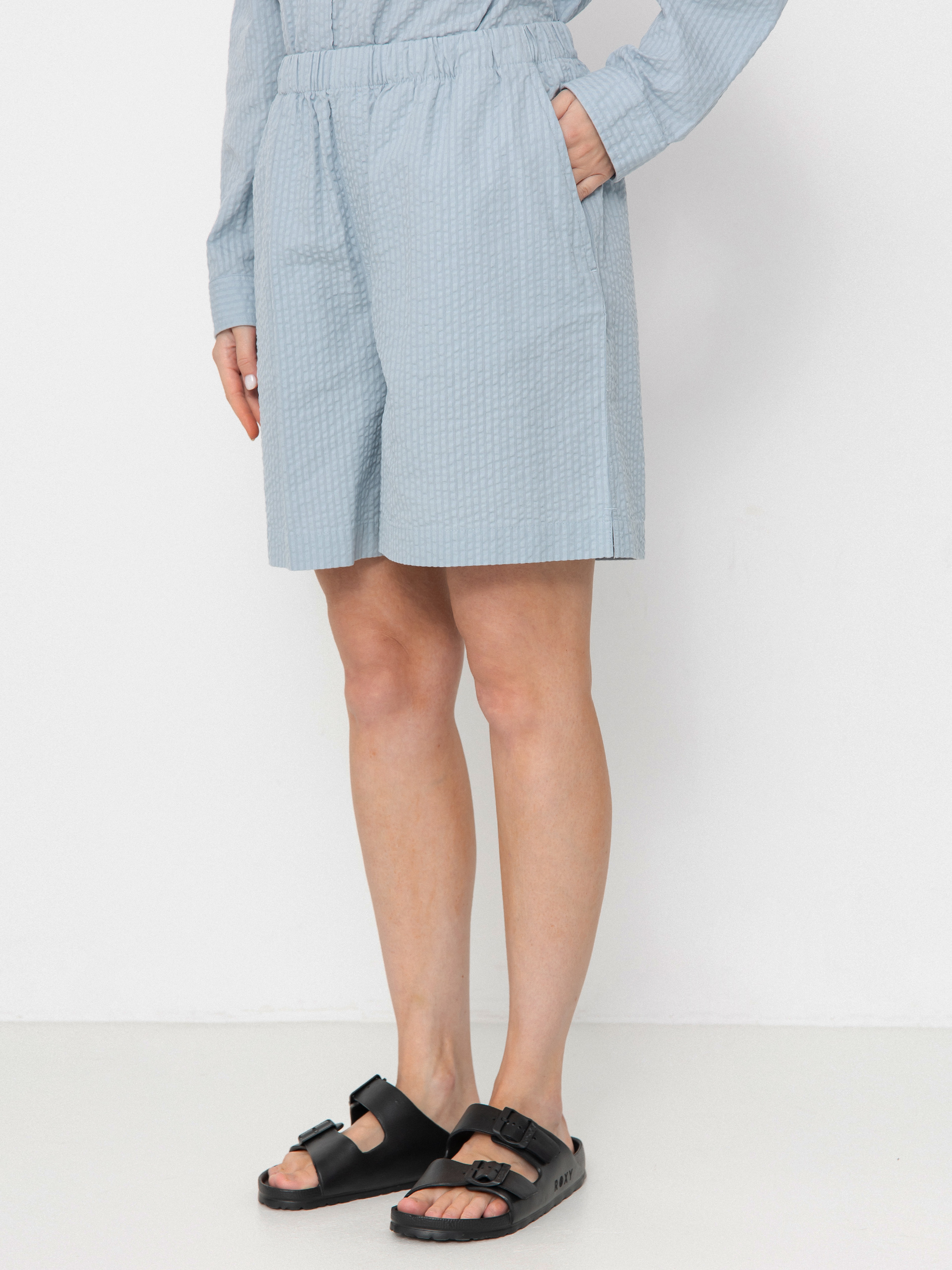 Шорти Carhartt WIP Toland Wmn (toland stripe/blue fog)