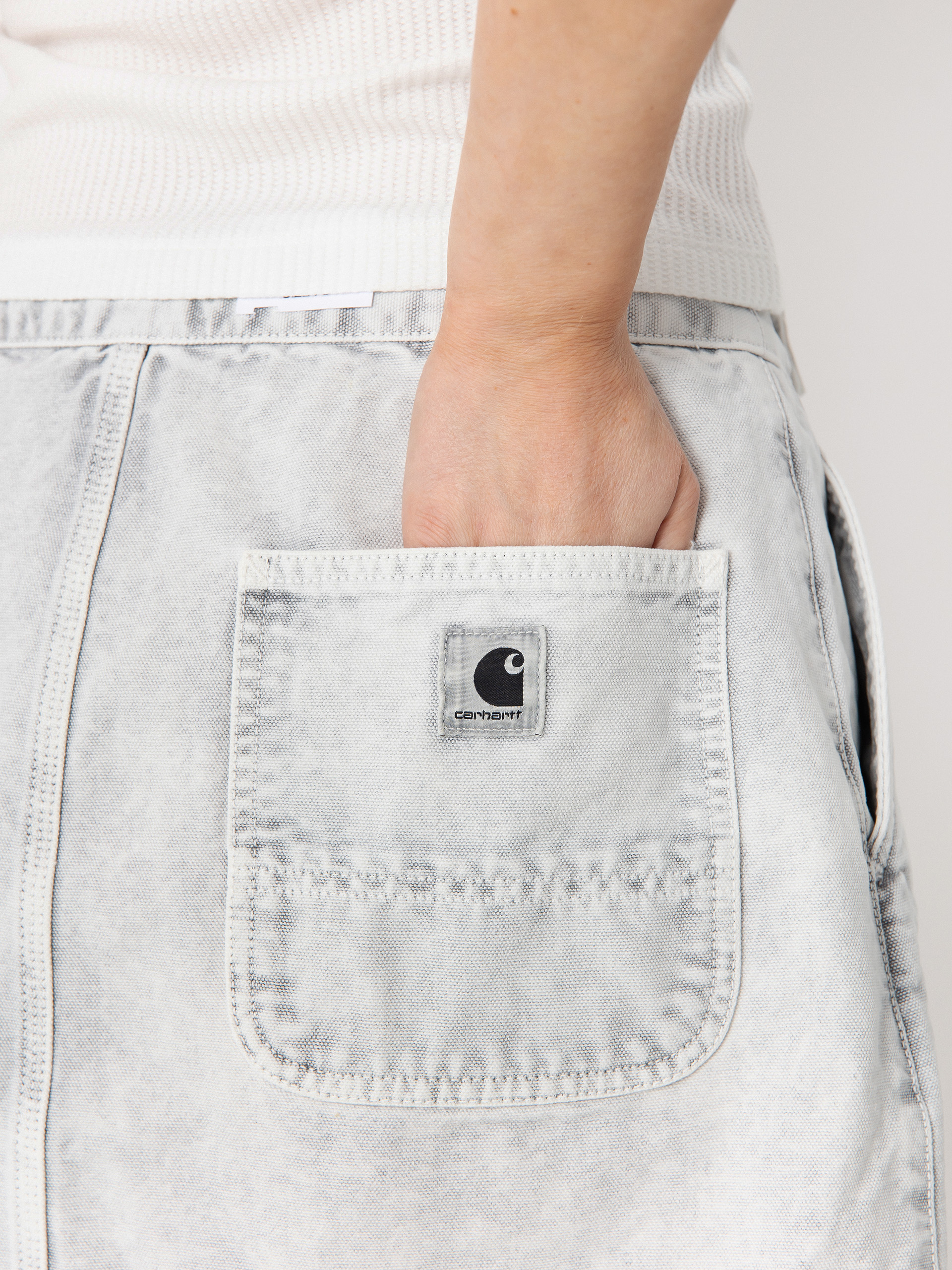 Спідниця Carhartt WIP Emery Wmn (black/chalk wash)