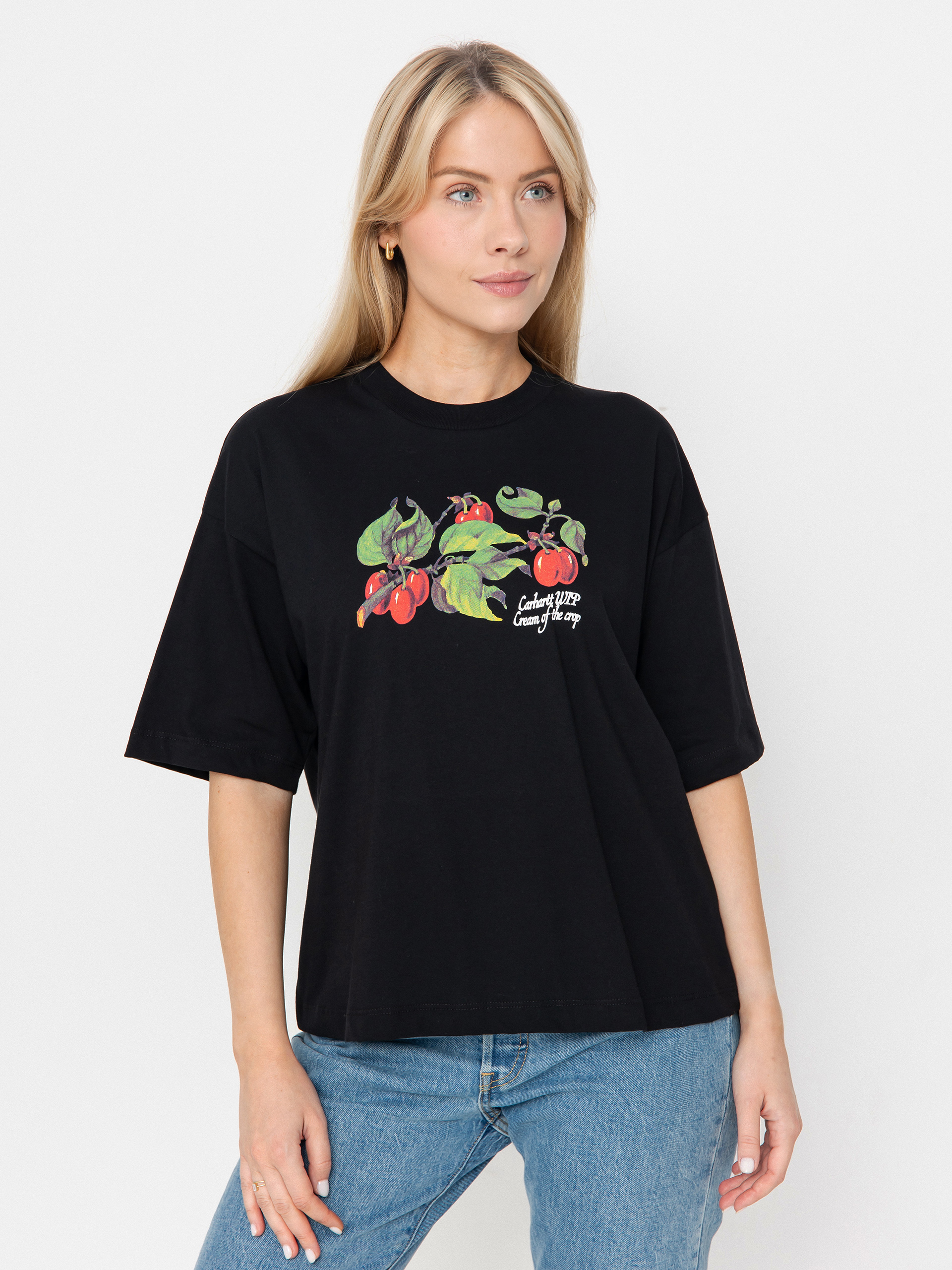 Футболка Carhartt WIP Cream Of The Crop Wmn (black)