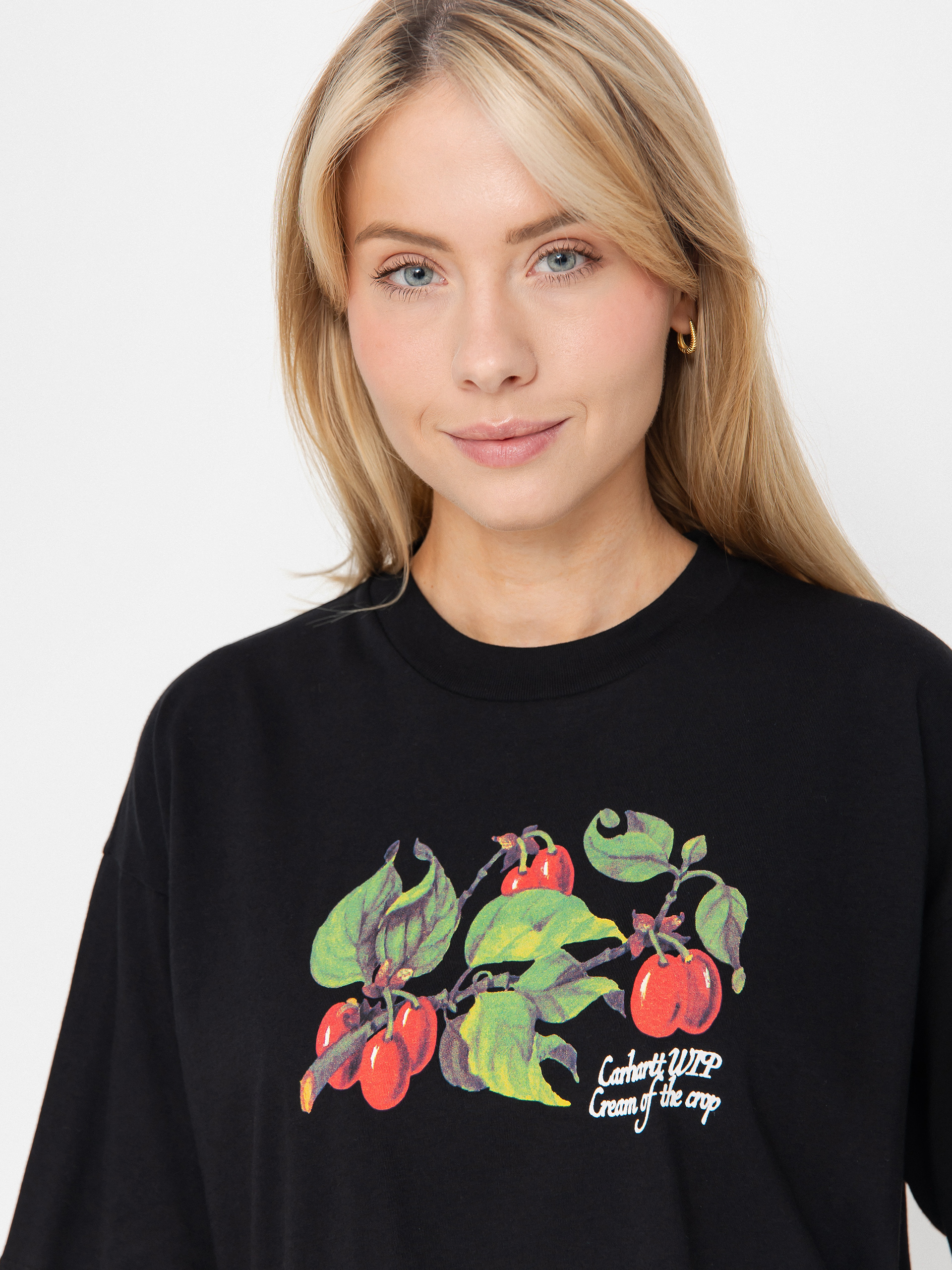 Футболка Carhartt WIP Cream Of The Crop Wmn (black)