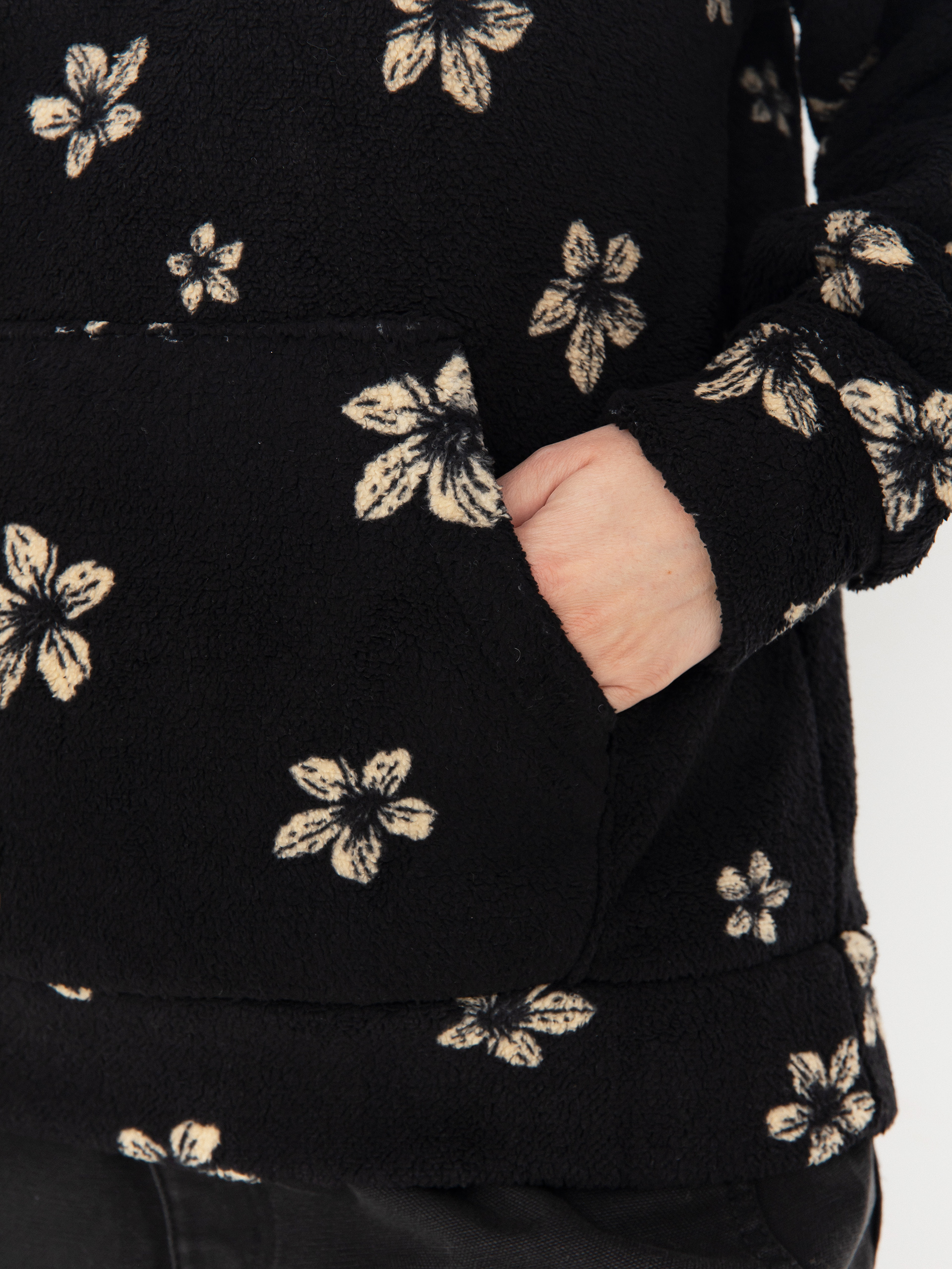 Жіночий Флісовий светр Roxy Vl Live Out Loud (anthracite sol searcher big)