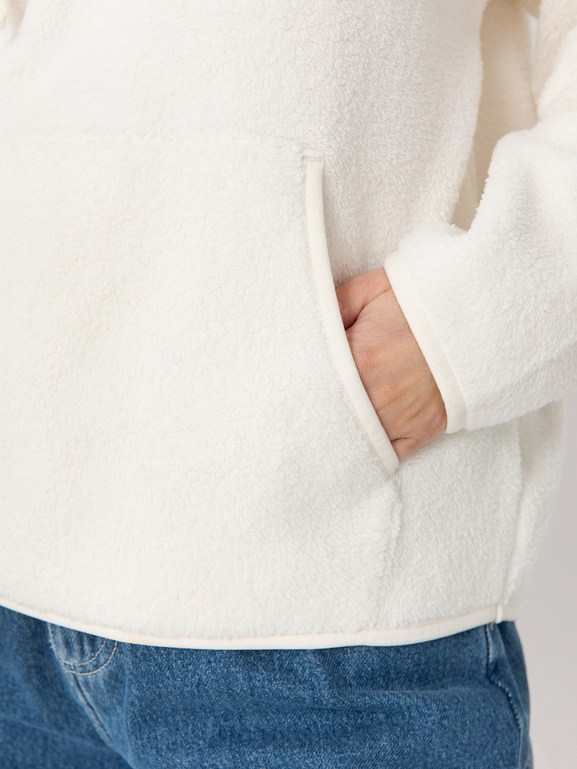 Жіночий Флісовий светр Roxy Cool Calling (egret)