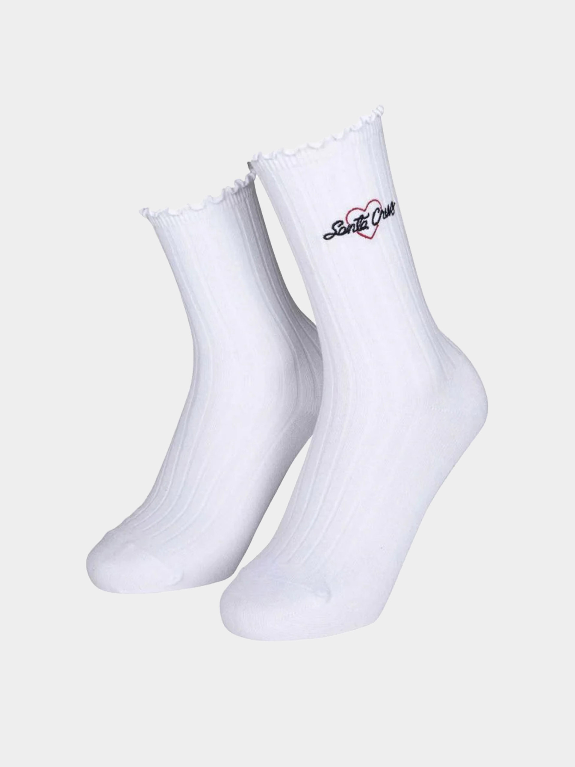 Шкарпетки Santa Cruz Love Script Socks 2pk Wmn (black & white)
