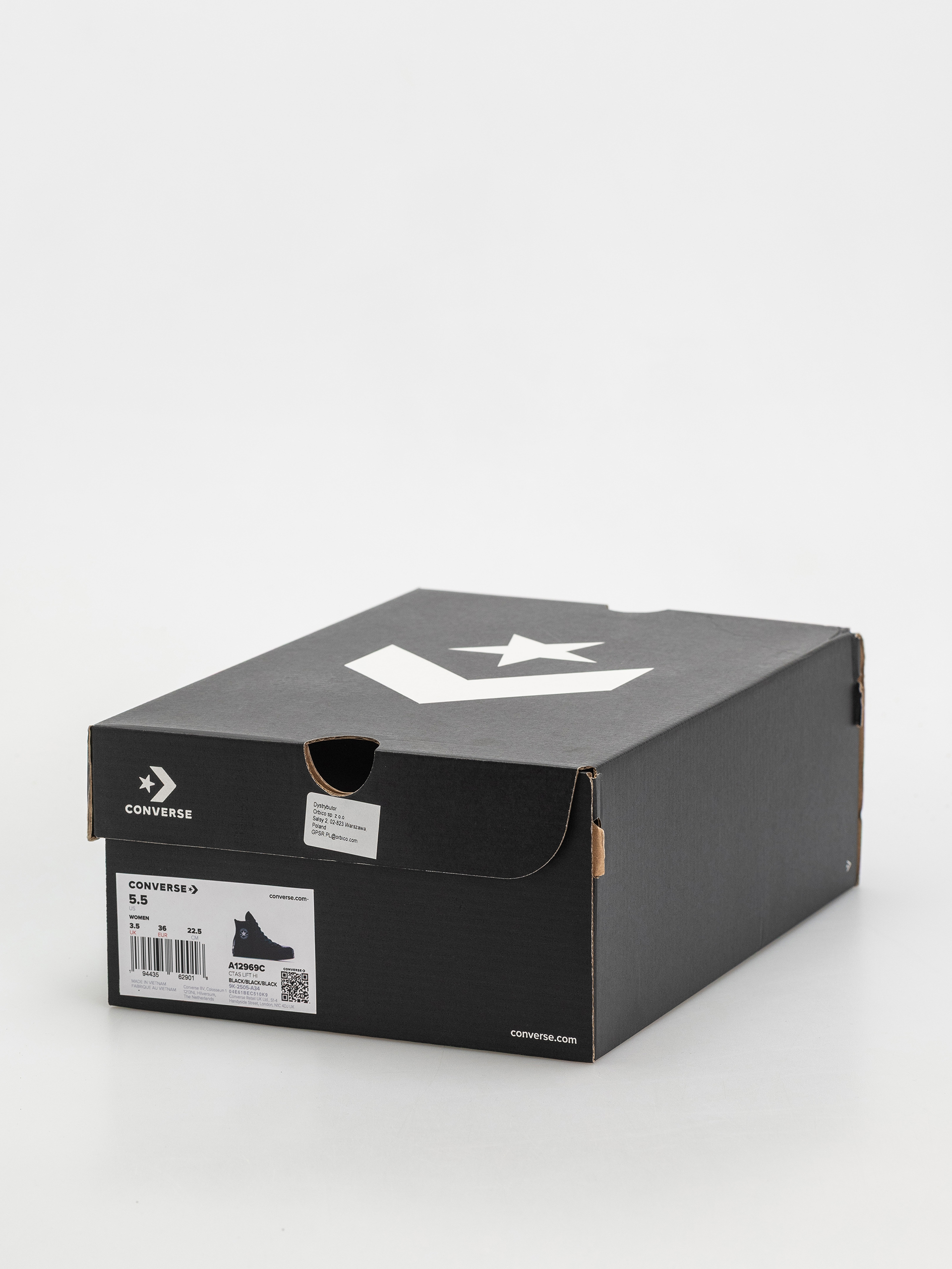 Кеди Converse Chuck Taylor All Star Lift Wmn (black)