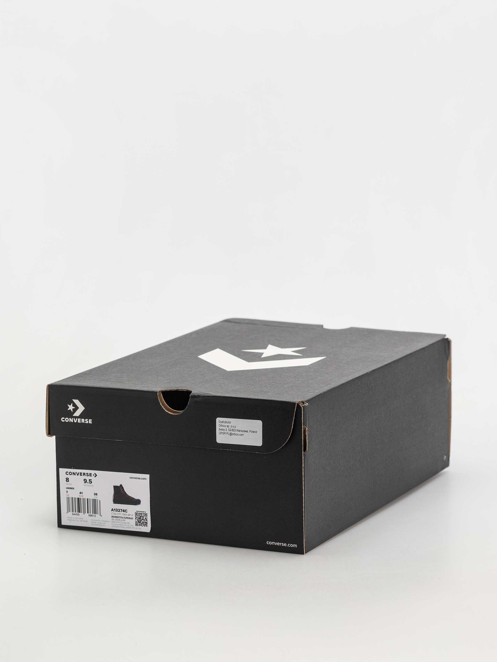 Взуття Converse Chuck Taylor City Trek Wp Hi (dark chocolate/black)