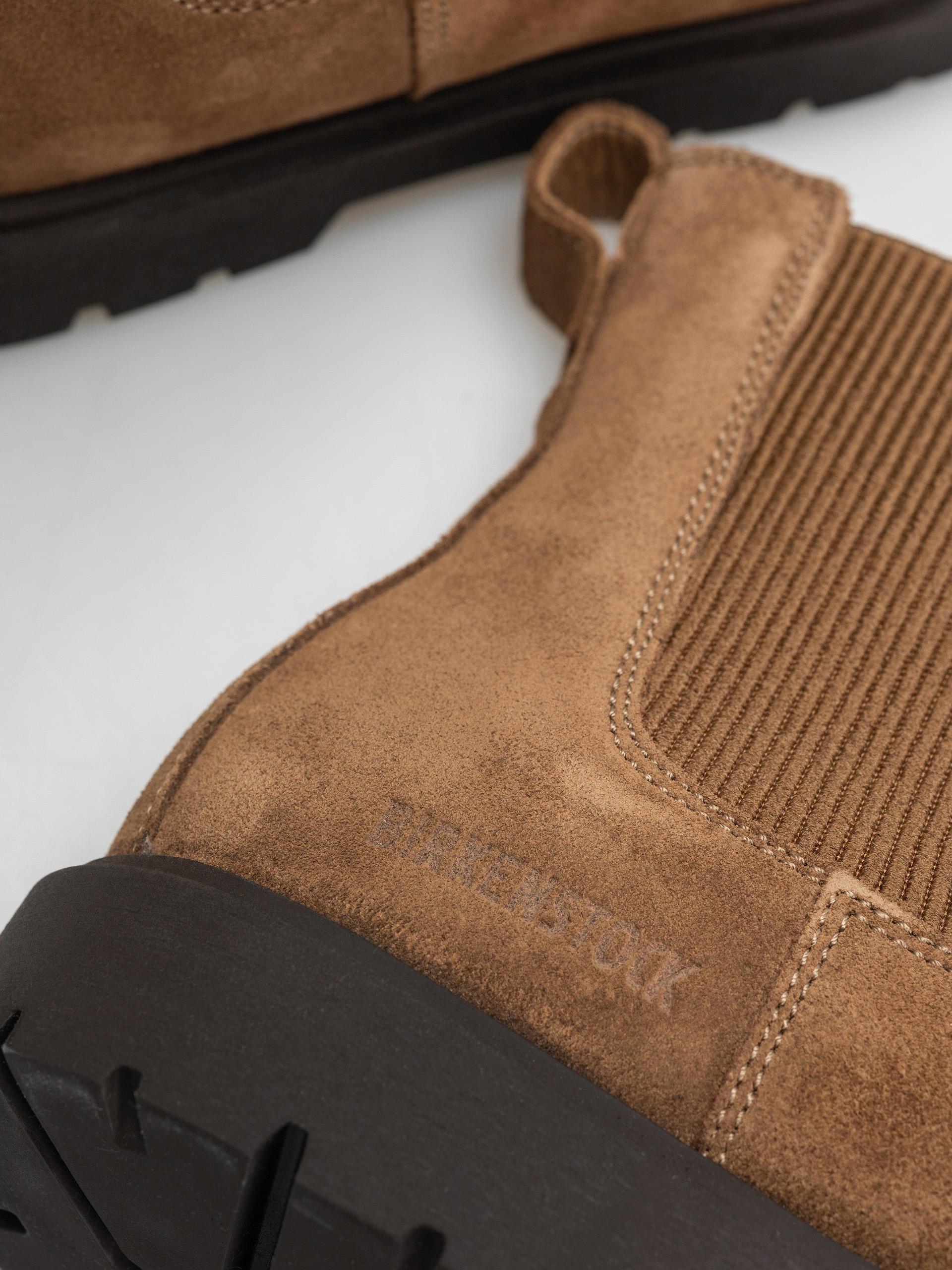 Взуття Birkenstock Highwood Slip On Suede Leather Narrow Wmn (dark tea)