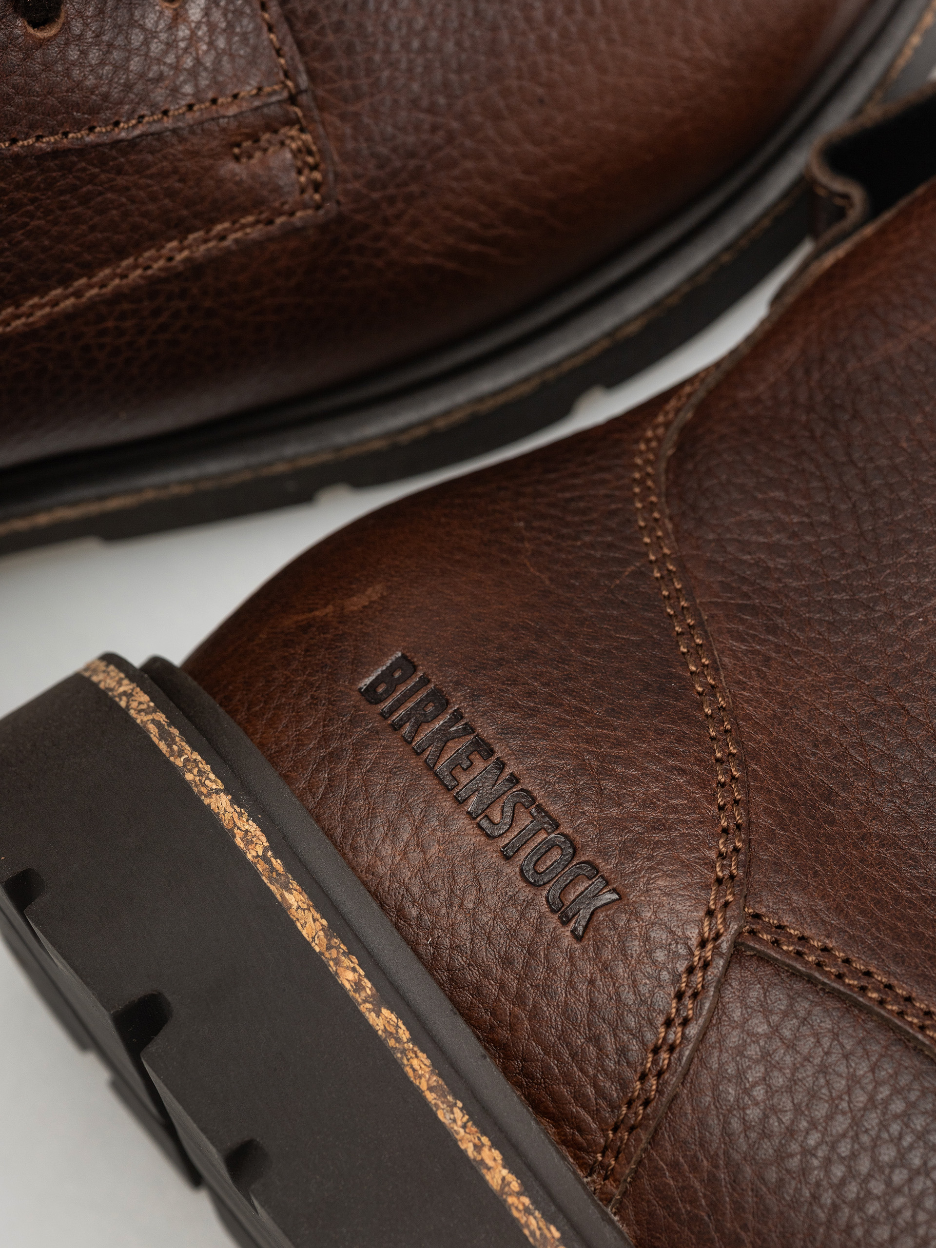 Взуття Birkenstock Highwood Lace Mid Natural Leather Regular (chocolate)