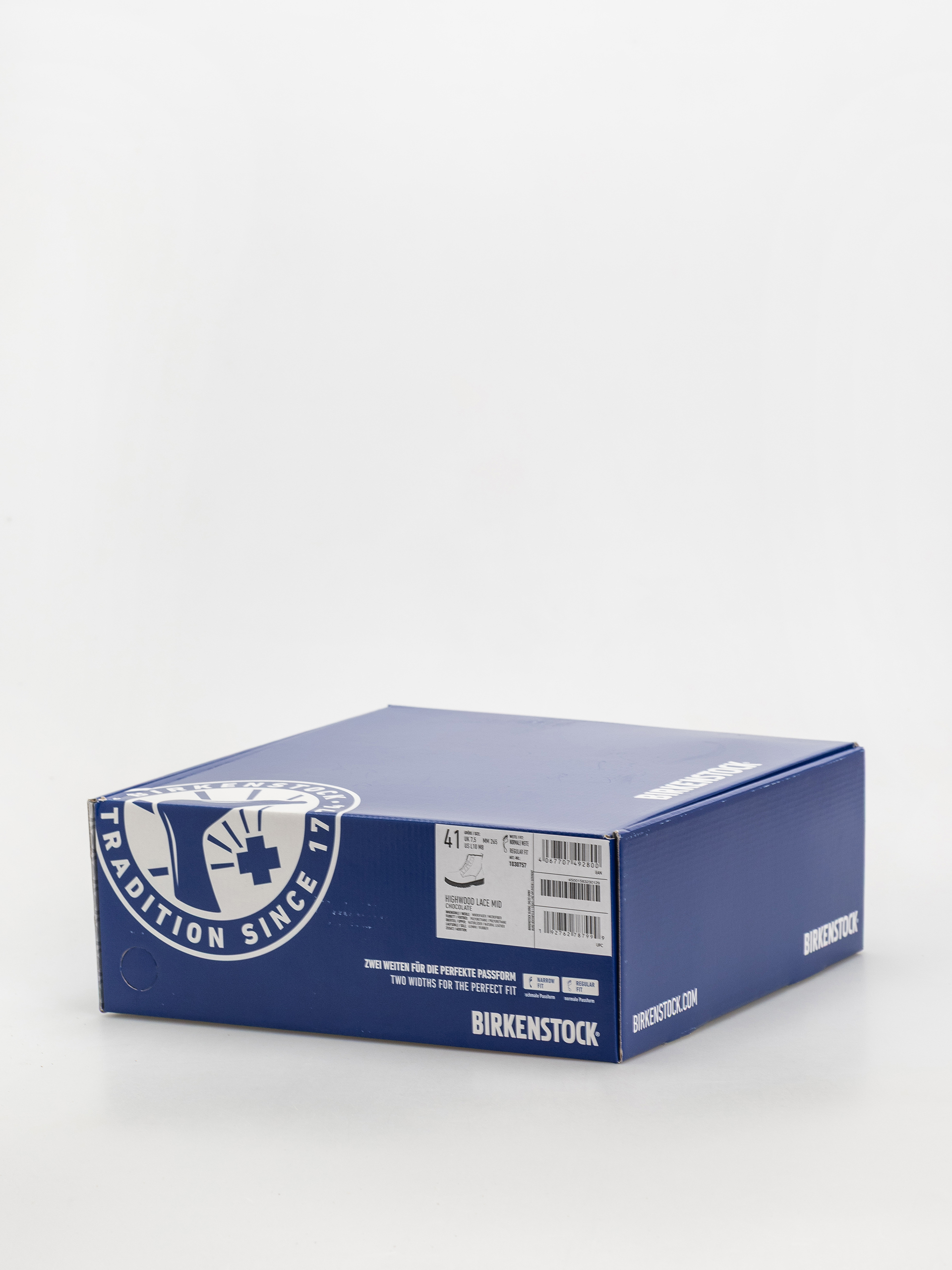 Взуття Birkenstock Highwood Lace Mid Natural Leather Regular (chocolate)