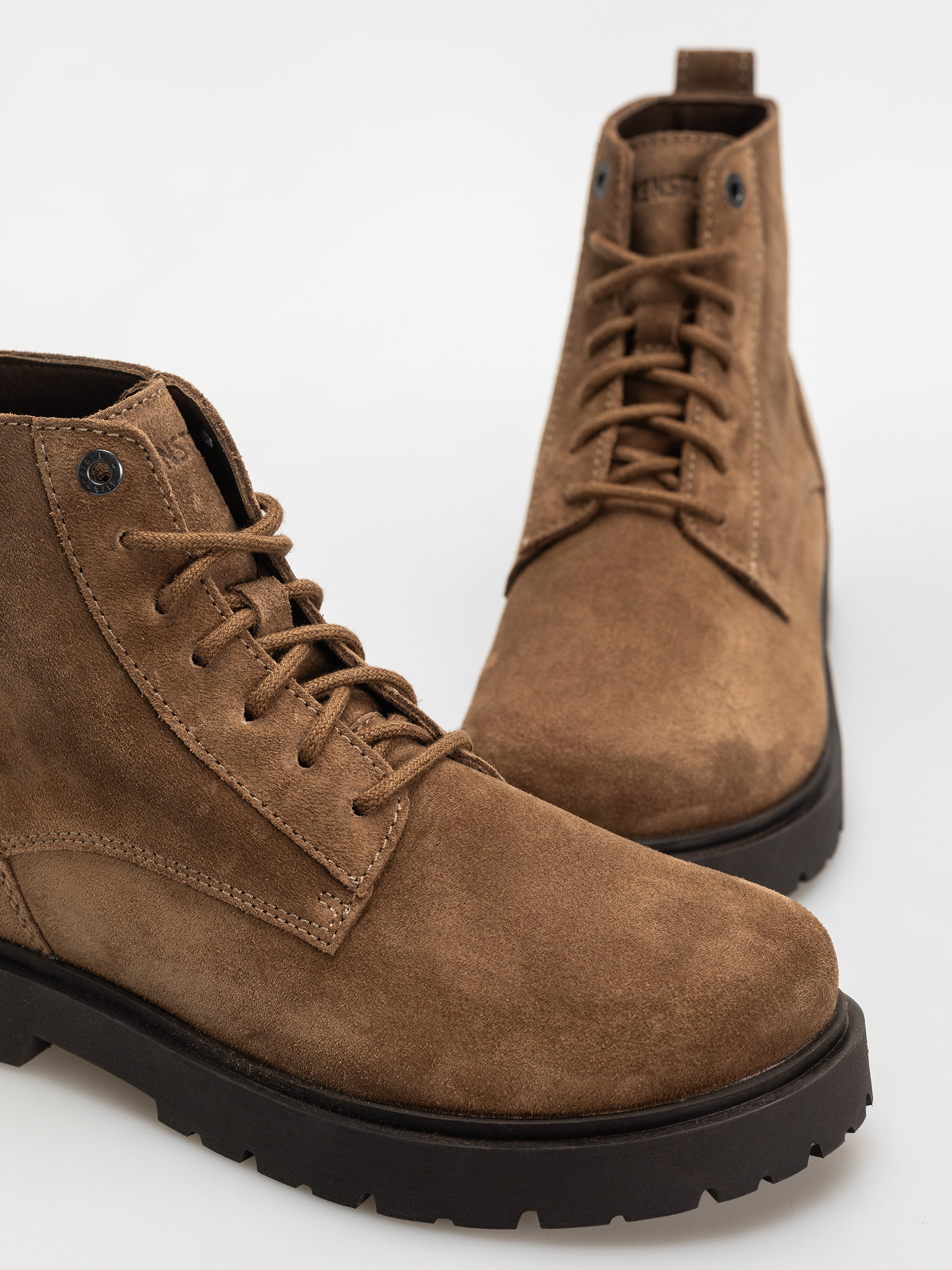 Взуття Birkenstock Highwood Lace Mid Suede Leather Narrow Wmn (dark tea)