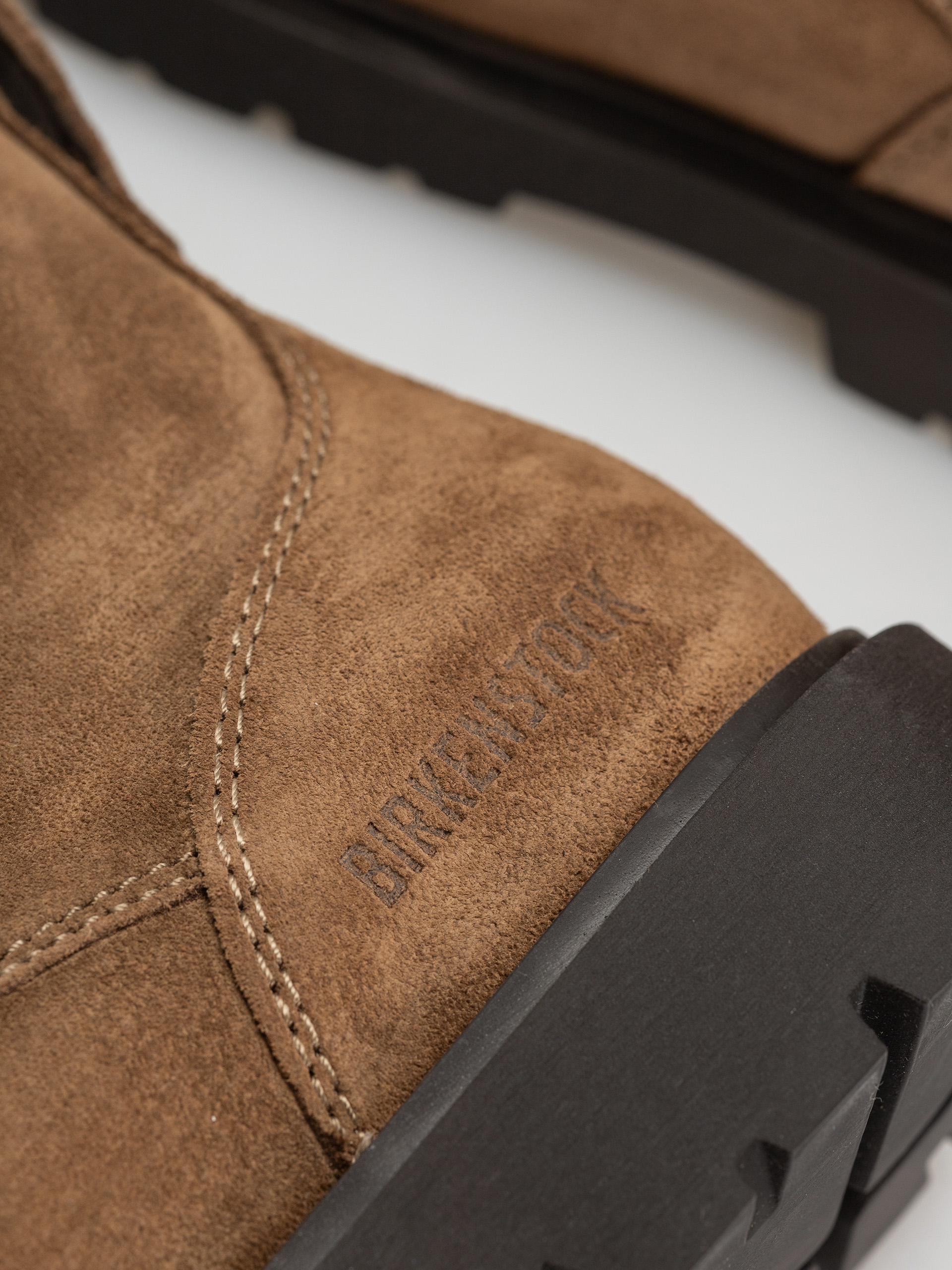 Взуття Birkenstock Highwood Lace Mid Suede Leather Narrow Wmn (dark tea)