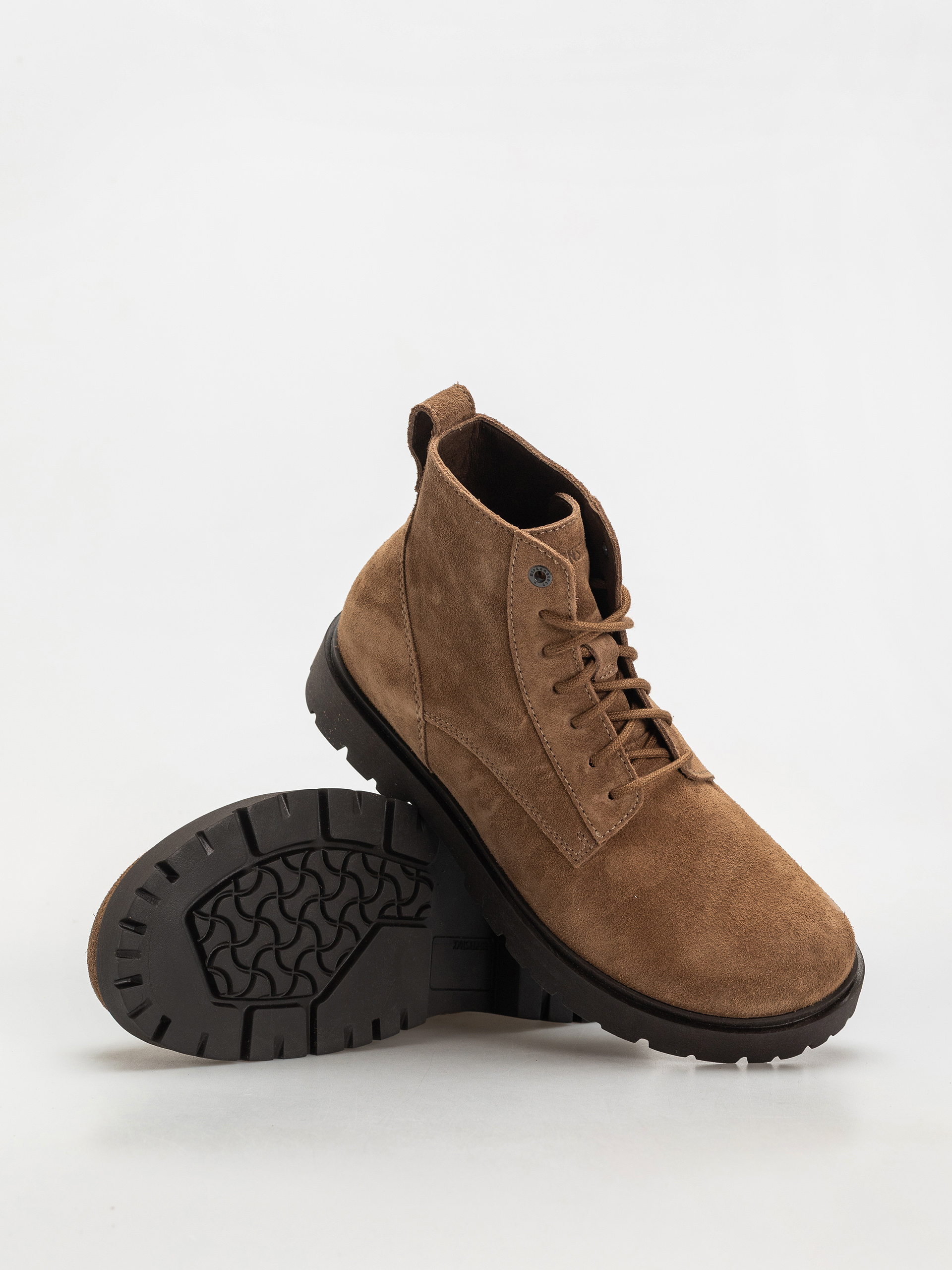 Взуття Birkenstock Highwood Lace Mid Suede Leather Regular (dark tea)