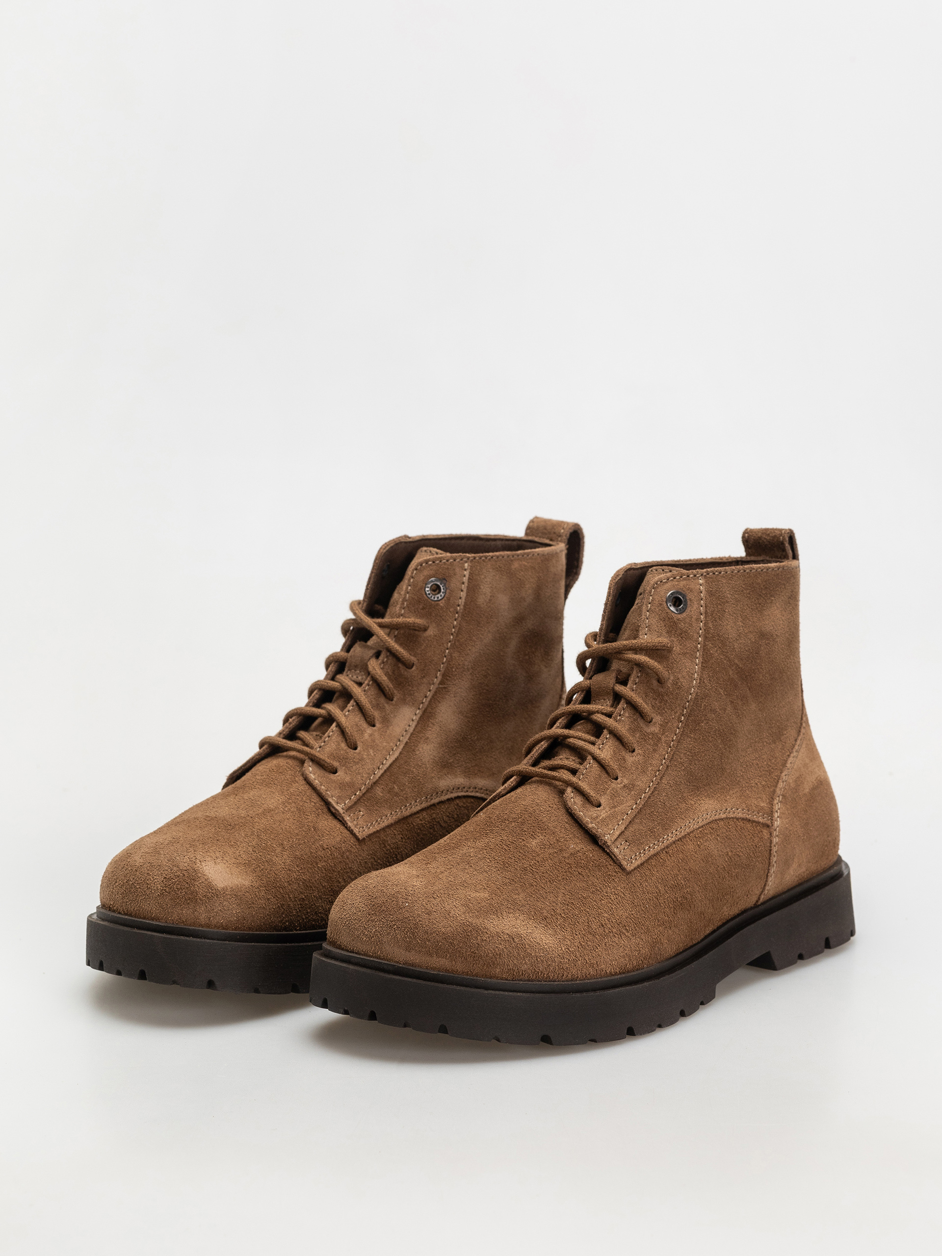 Взуття Birkenstock Highwood Lace Mid Suede Leather Regular (dark tea)