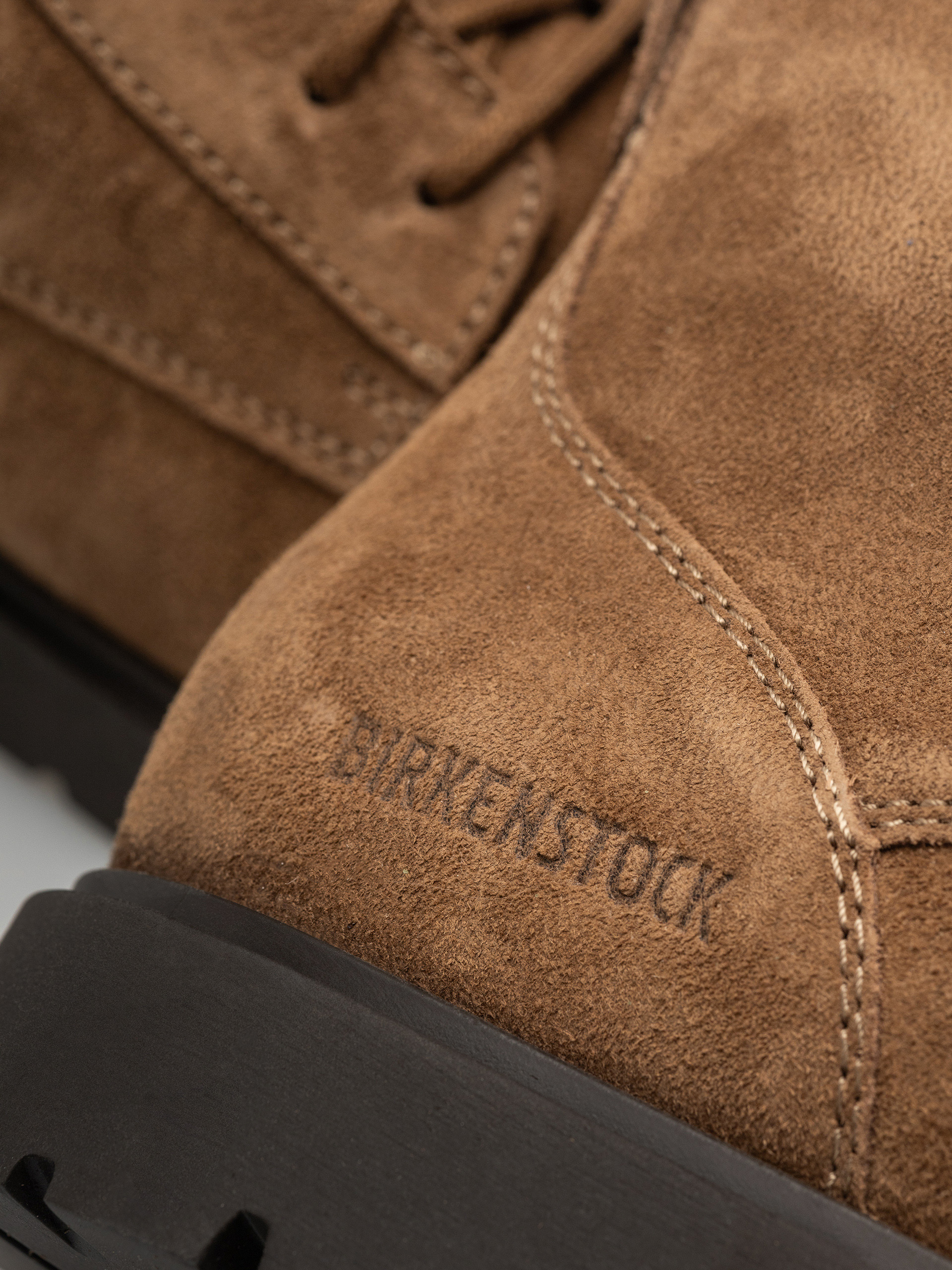 Взуття Birkenstock Highwood Lace Mid Suede Leather Regular (dark tea)