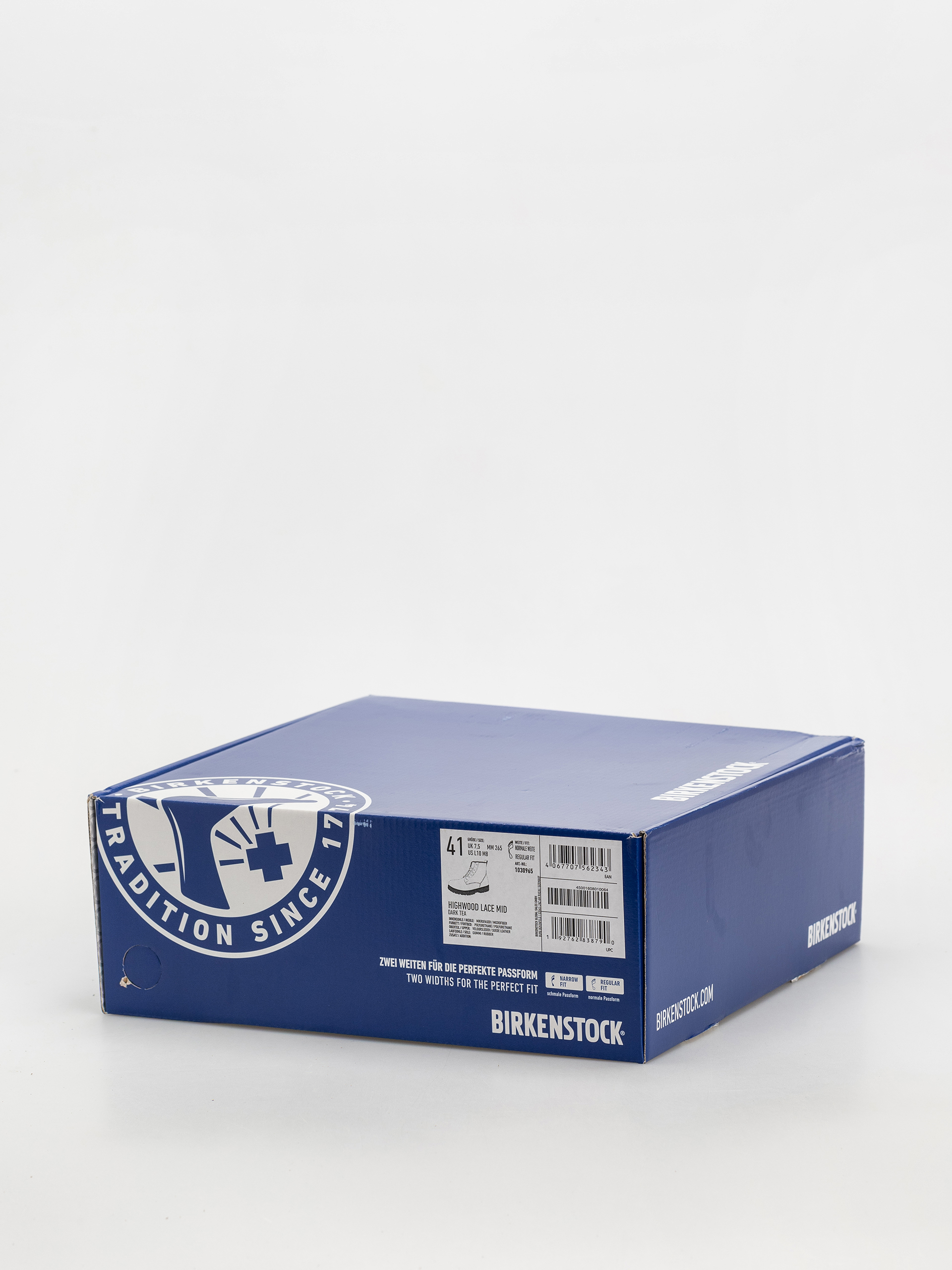 Взуття Birkenstock Highwood Lace Mid Suede Leather Regular (dark tea)