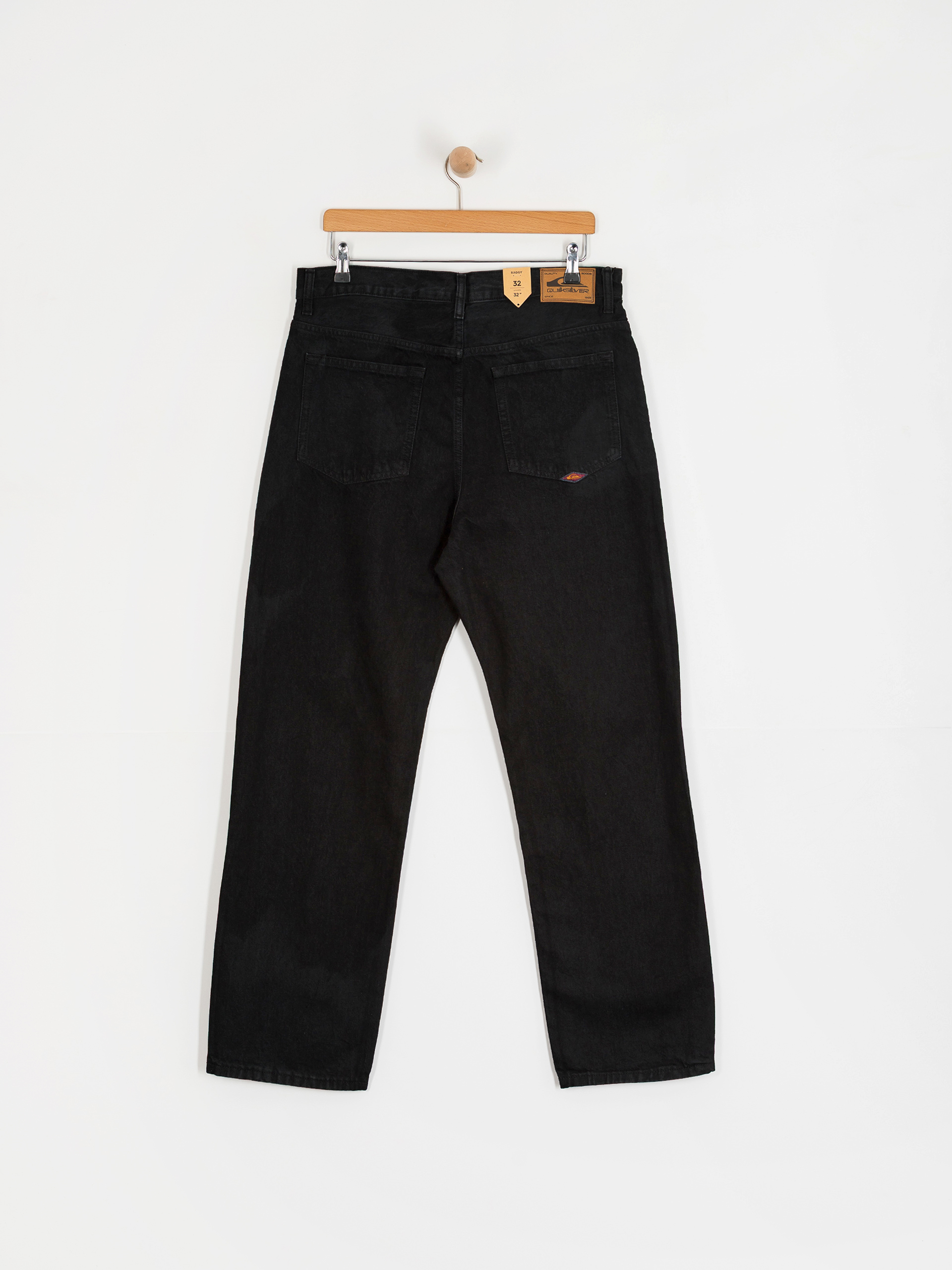 Штани Quiksilver Baggy Denim (black)