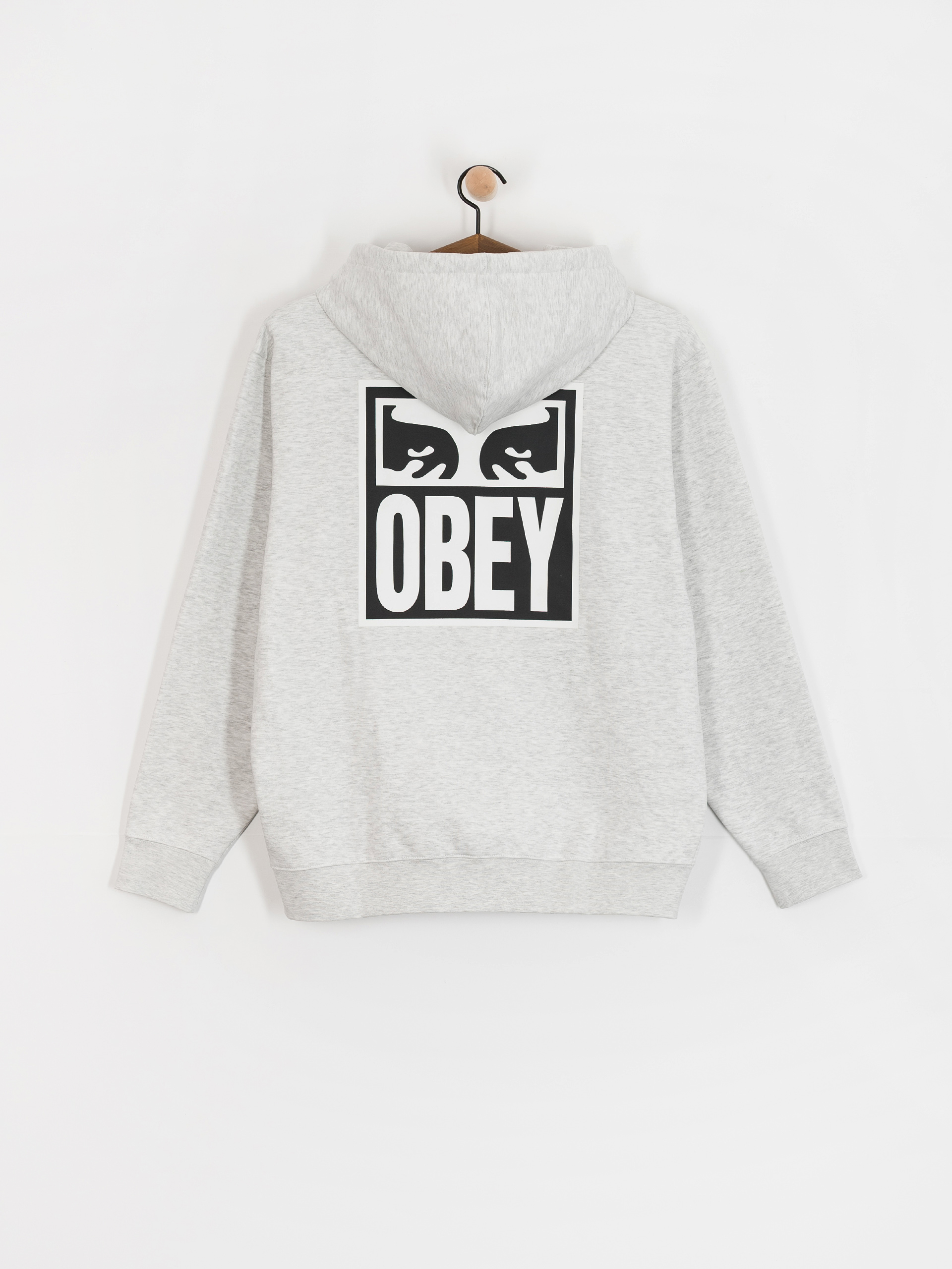 Худі OBEY Obey Eyes Icon HD (heather grey)