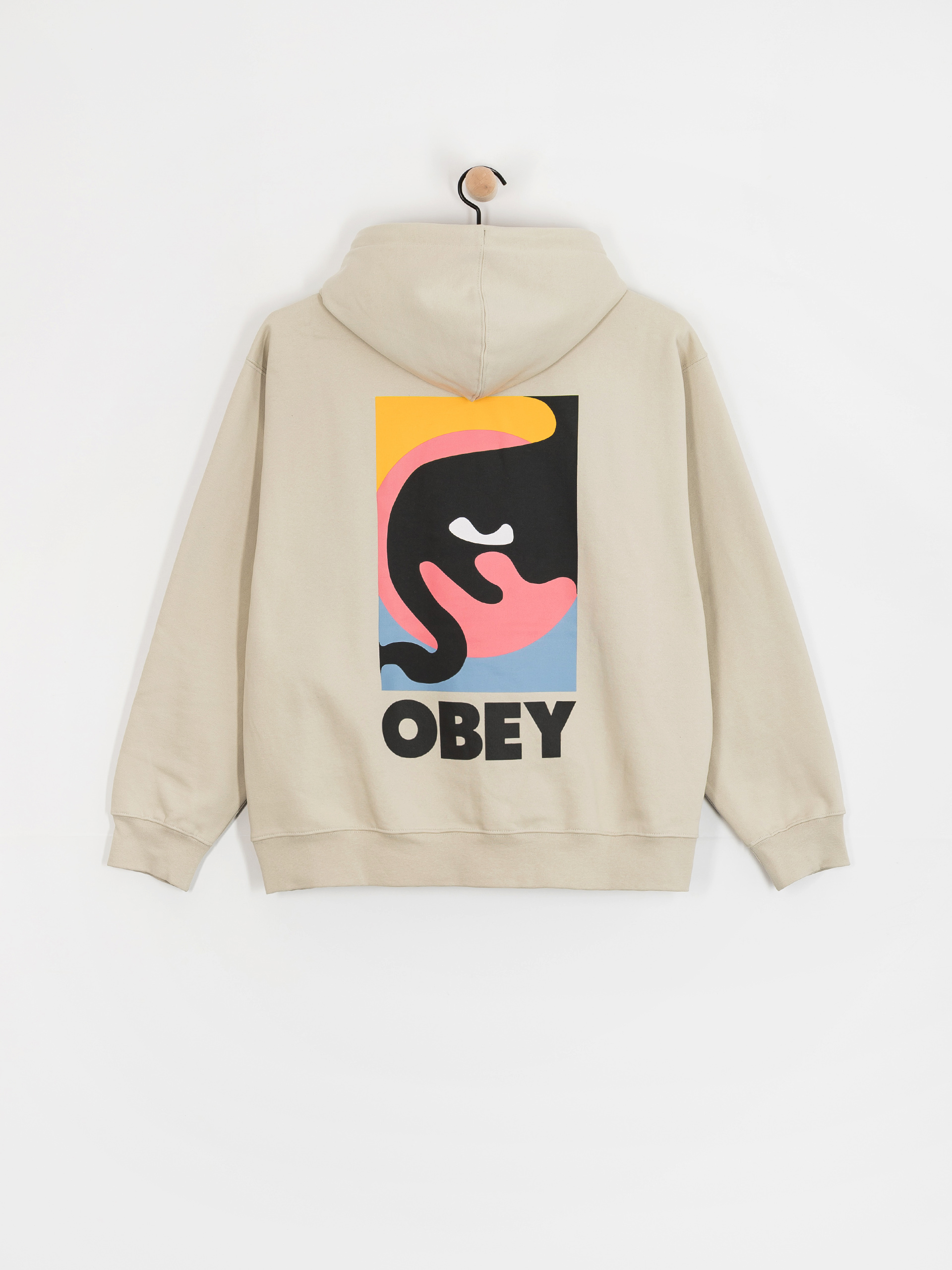 Худі OBEY Obey Quarter Icon (moonstruck)