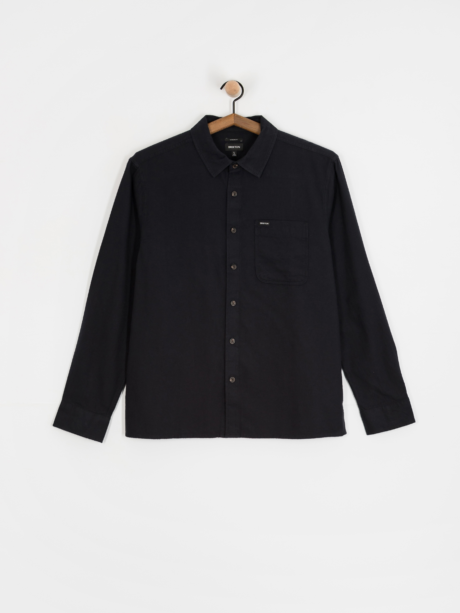 Сорочка Brixton Hasting Lw Flannel (black)