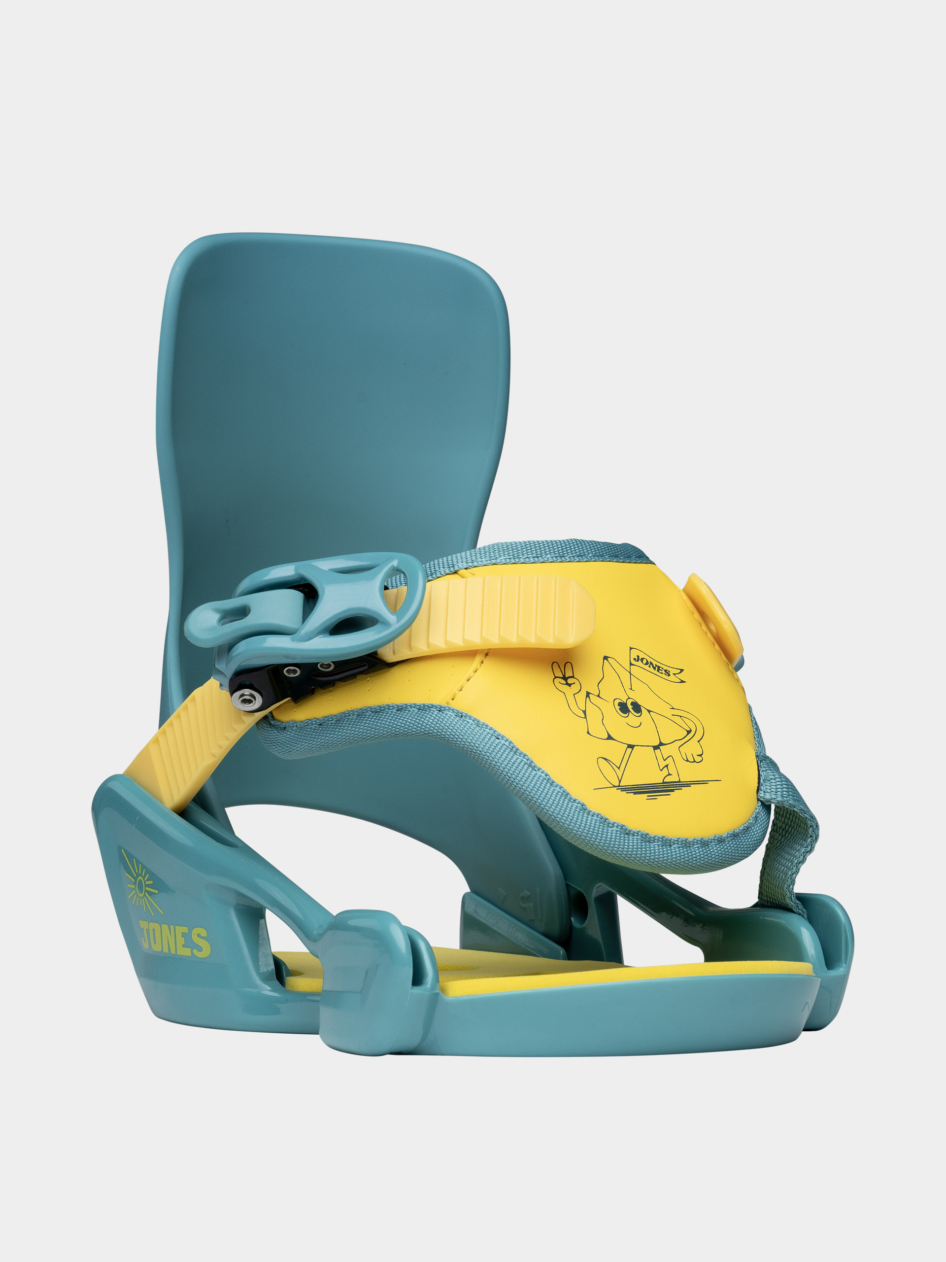 Сноубордичні кріплення Jones Snowboards Happy Mtn One Strap JR (icy horizon blue)