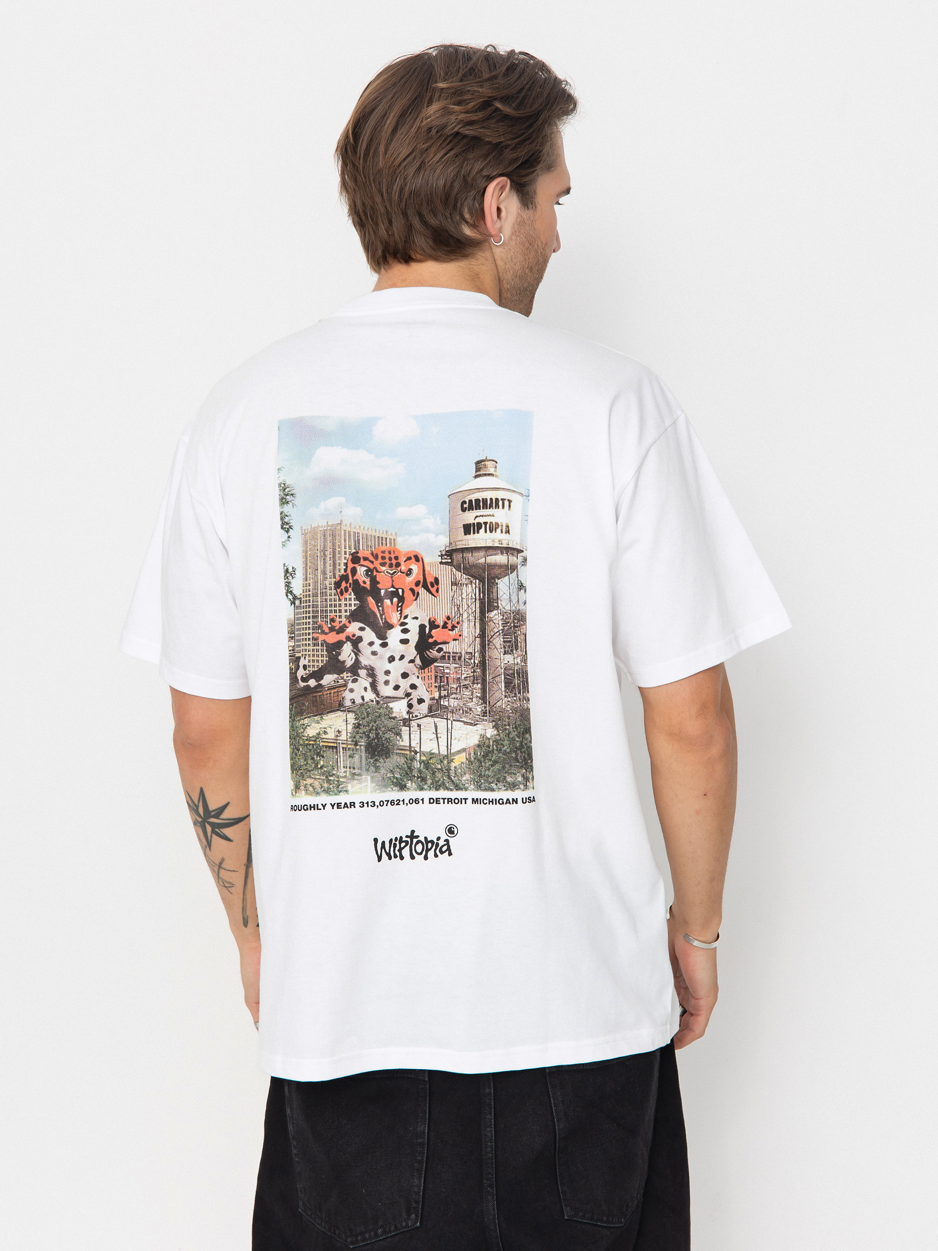 Футболка Carhartt WIP Wiptopia (white)