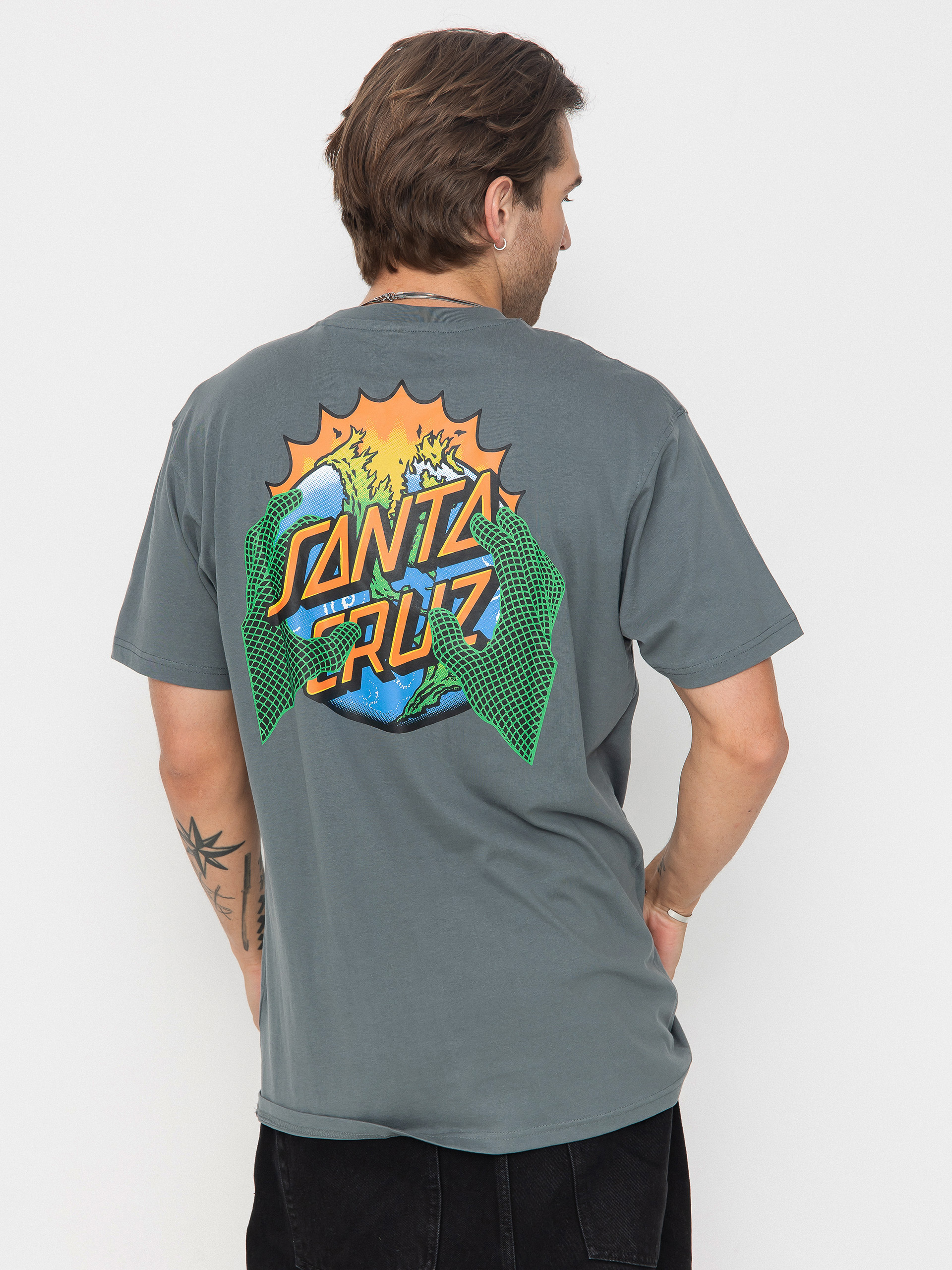 Футболка Santa Cruz Kendall End Of The Dot (storm grey)